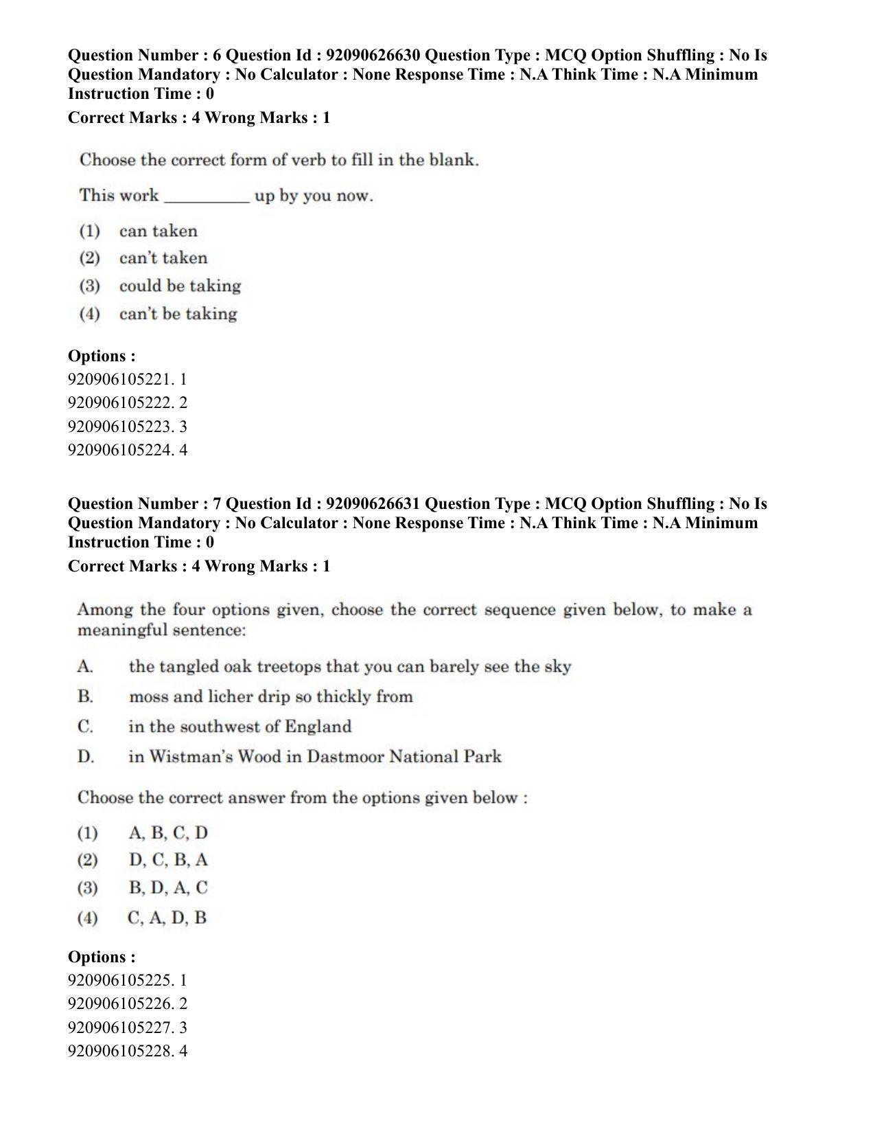 CUET PG 2023: HUQP02 – Anthropology (Eng) - Shift 2 (26-06-2023) Question Paper - Page 8