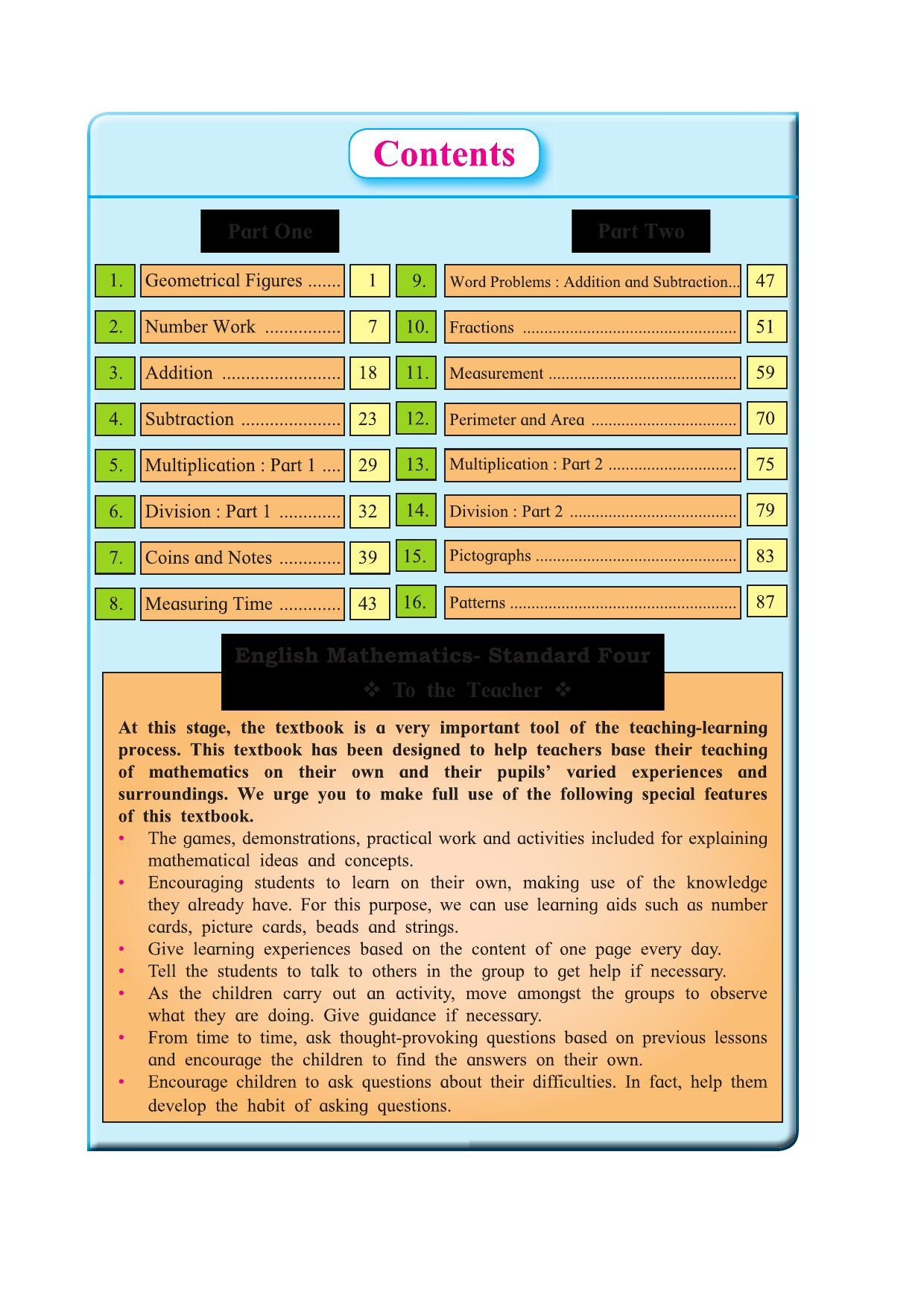 Maharashtra Board Class 4 Maths (English Medium) Textbook - Page 10
