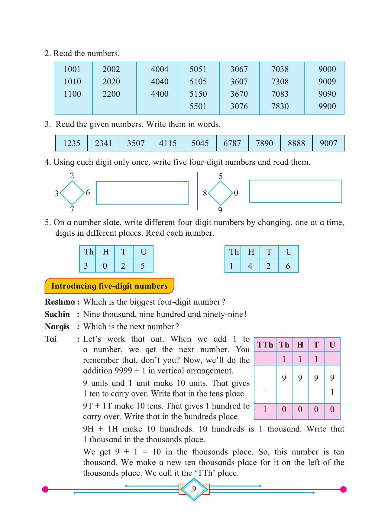 Maharashtra Board Class 4 Maths (English Medium) Textbook - Page 19