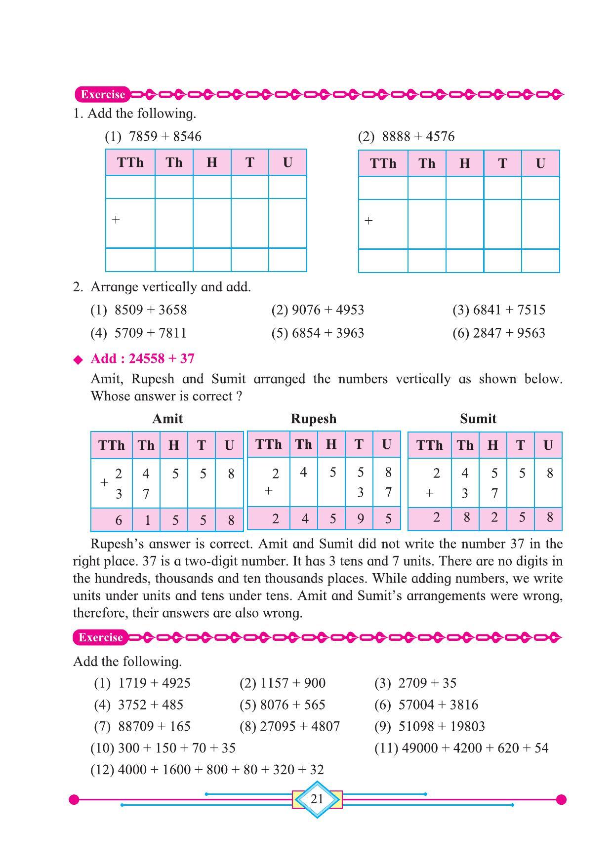 Maharashtra Board Class 4 Maths (English Medium) Textbook - Page 31