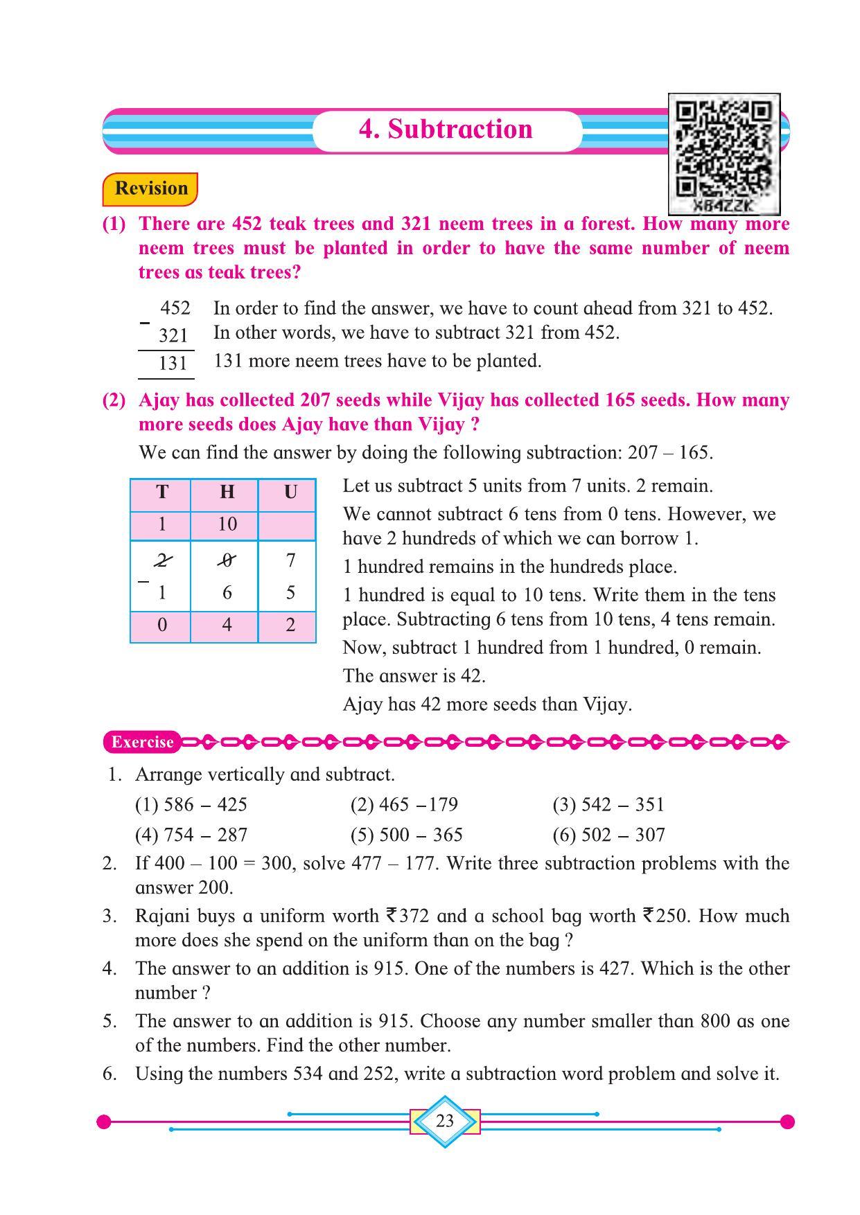 Maharashtra Board Class 4 Maths (English Medium) Textbook - Page 33