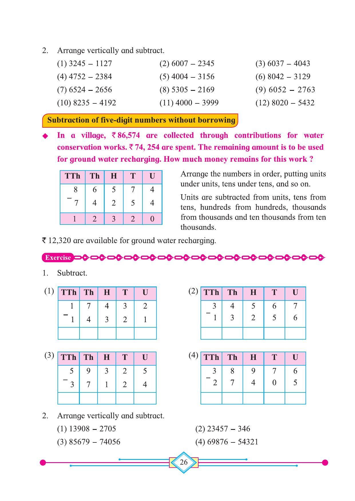 Maharashtra Board Class 4 Maths (English Medium) Textbook - Page 36