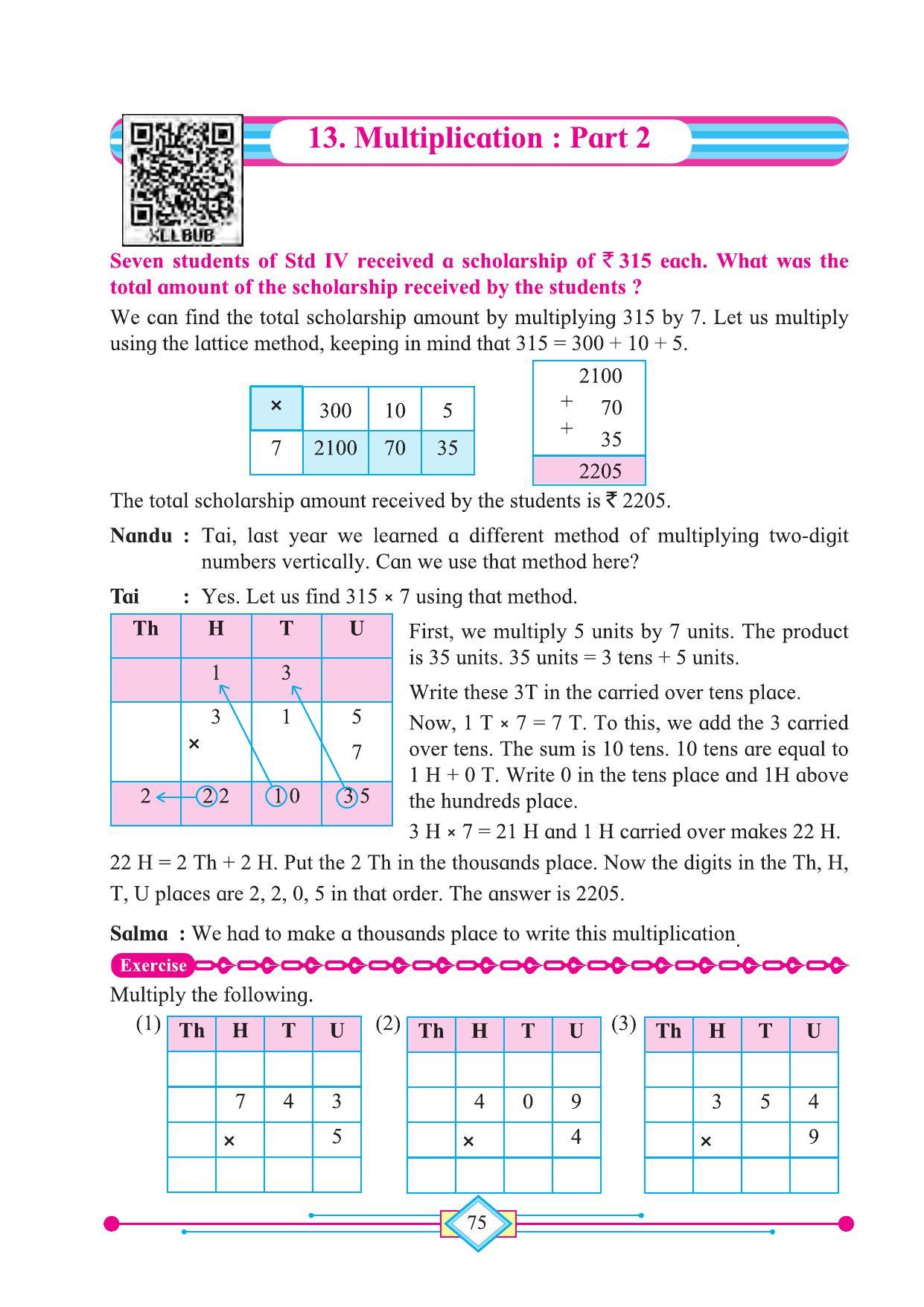 Maharashtra Board Class 4 Maths (English Medium) Textbook - Page 85