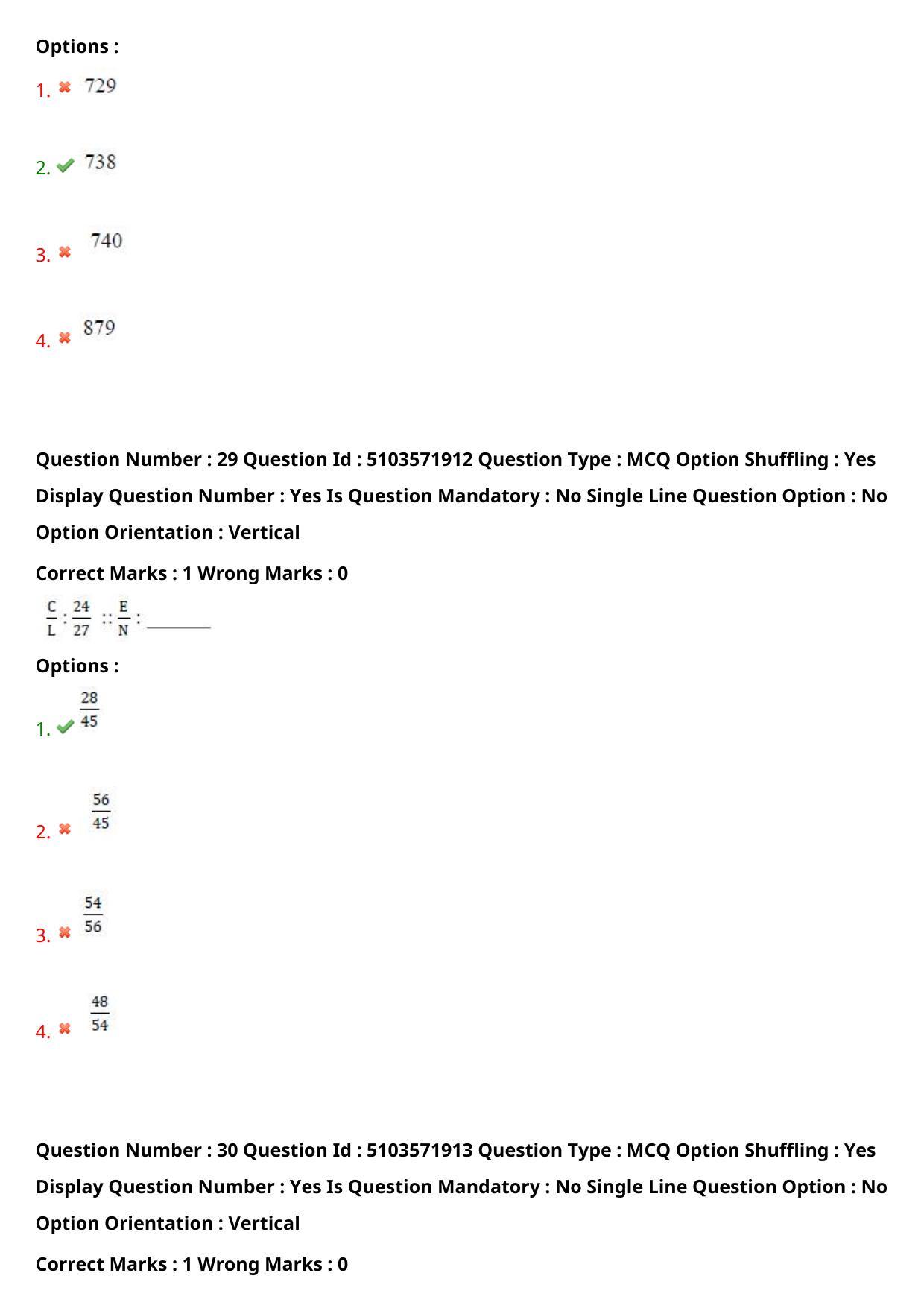 AP ICET 2020 - Shift 3 Question Paper With Preliminary Keys - Page 20