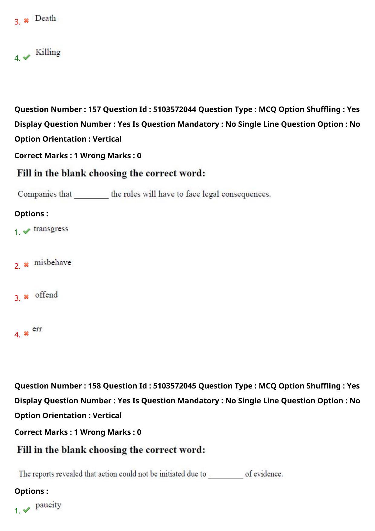 AP ICET 2020 - Shift 3 Question Paper With Preliminary Keys - Page 112