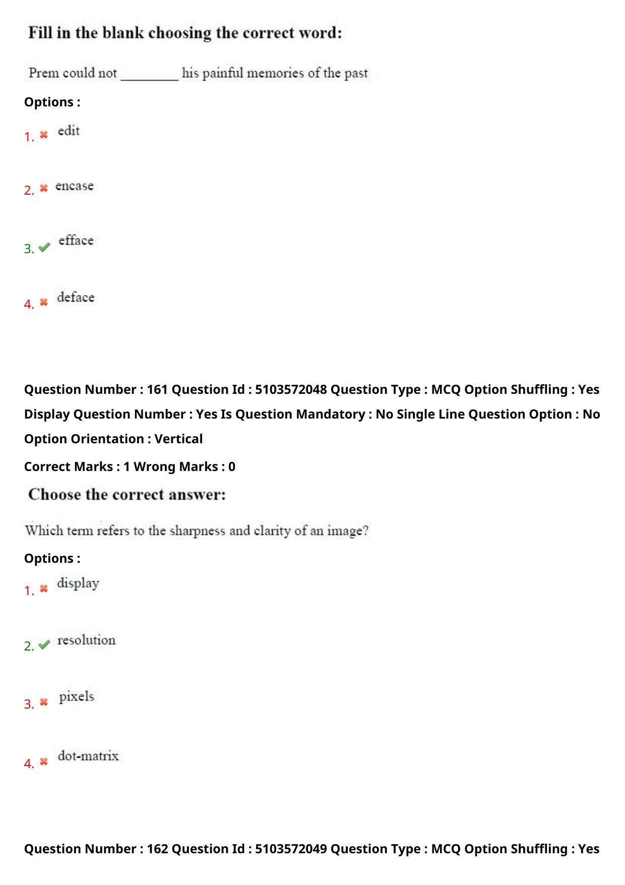 AP ICET 2020 - Shift 3 Question Paper With Preliminary Keys - Page 114