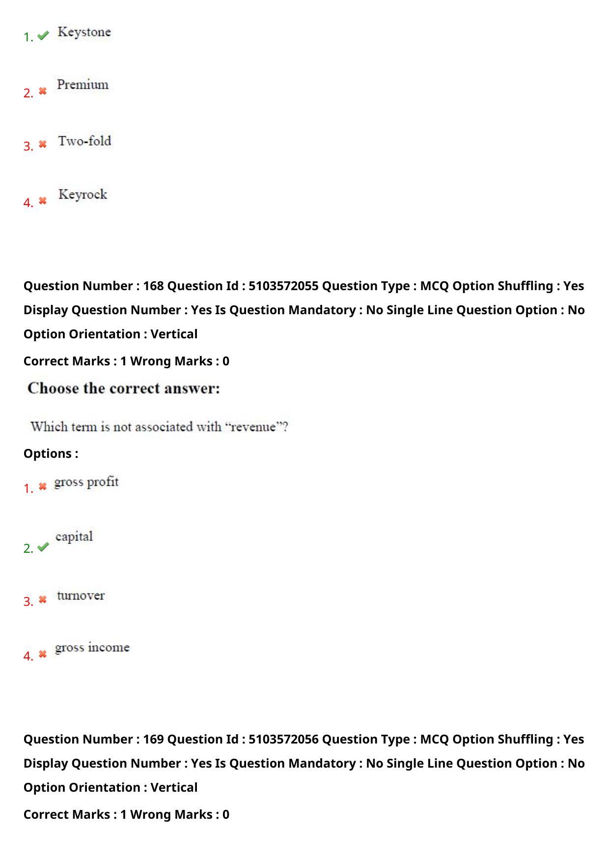 AP ICET 2020 - Shift 3 Question Paper With Preliminary Keys - Page 118