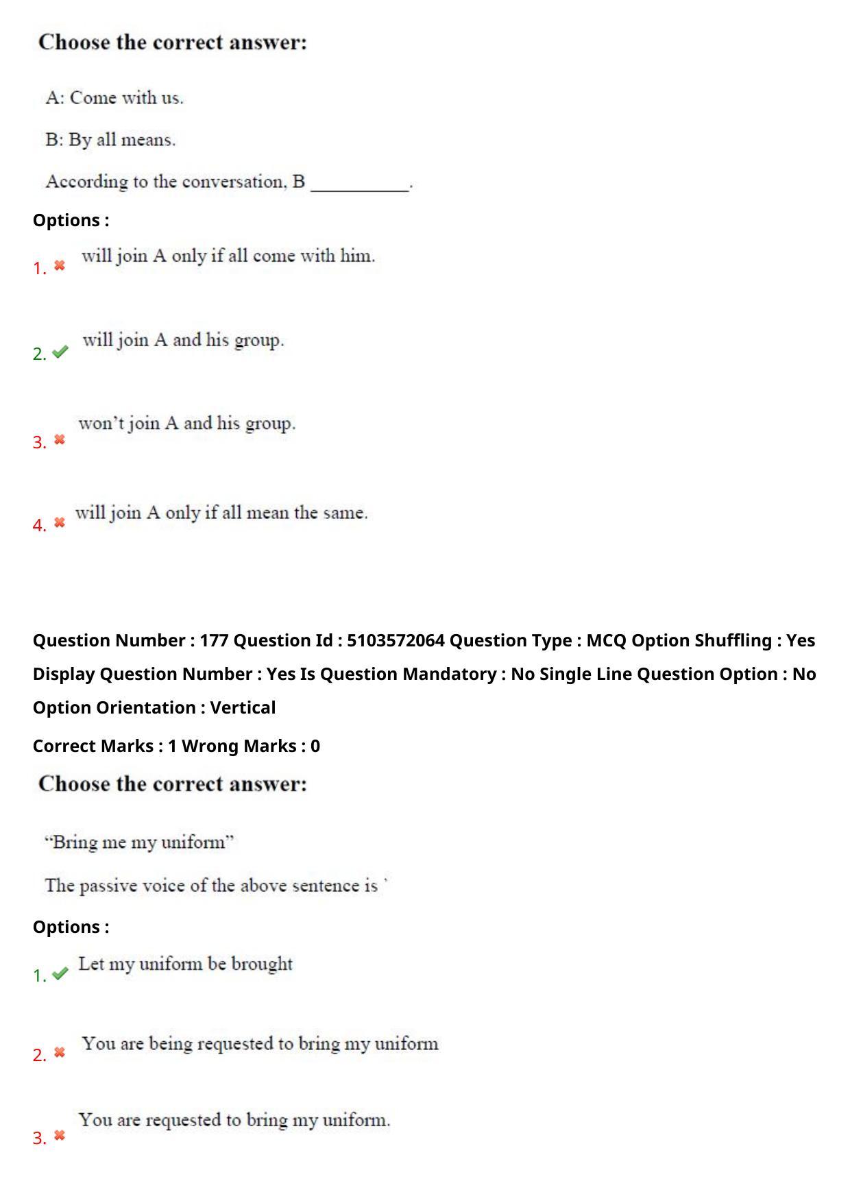 AP ICET 2020 - Shift 3 Question Paper With Preliminary Keys - Page 123