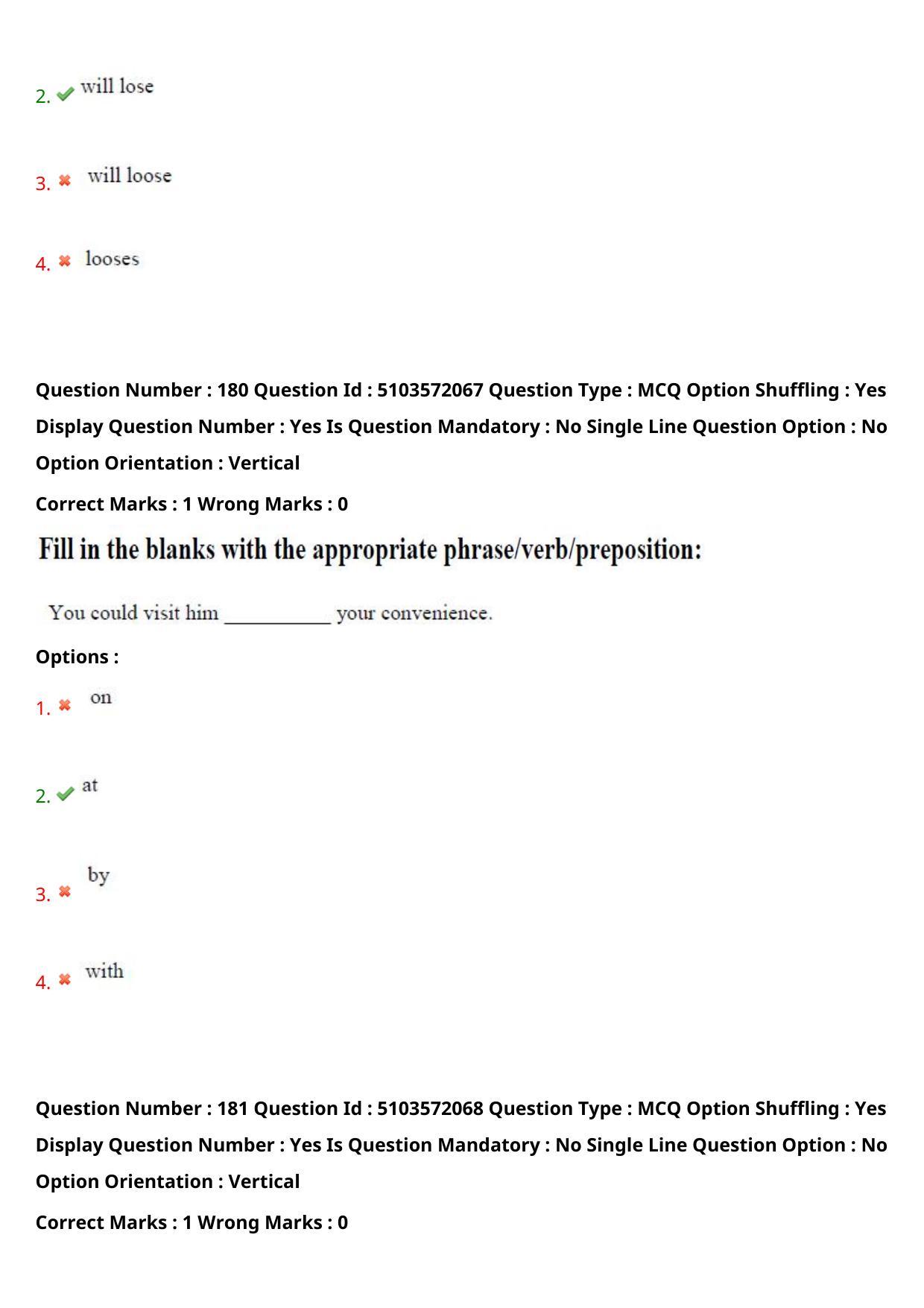 AP ICET 2020 - Shift 3 Question Paper With Preliminary Keys - Page 125