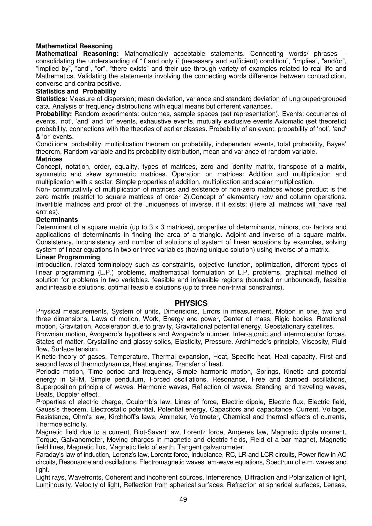 GBPUAT Entrance Exam Prospectus 2023 - Page 49