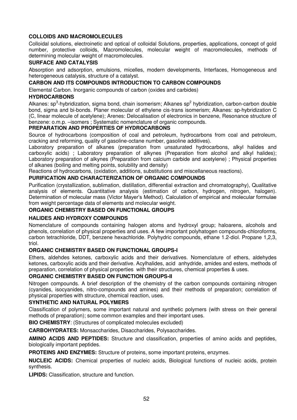 GBPUAT Entrance Exam Prospectus 2023 - Page 52