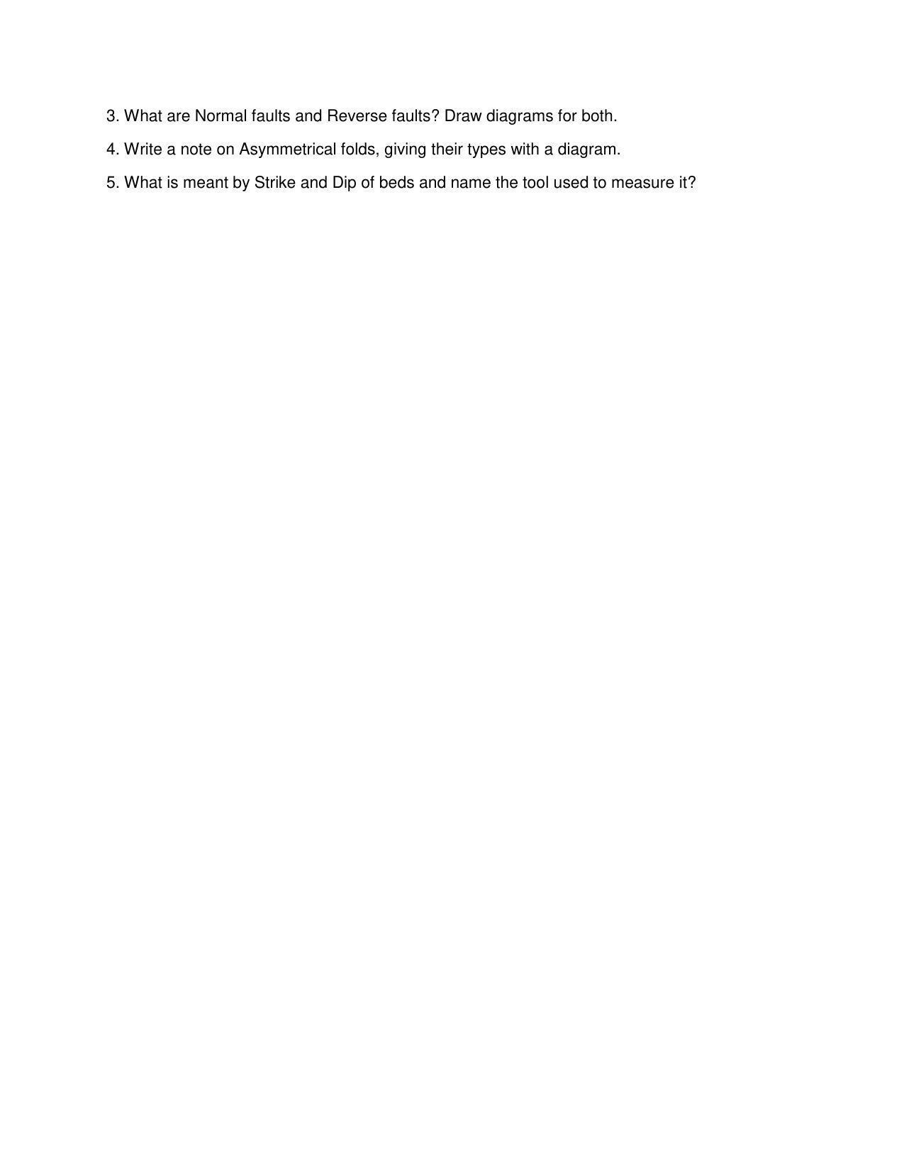 Maharashtra Board Class 12 Geology Sample Papers - Page 12