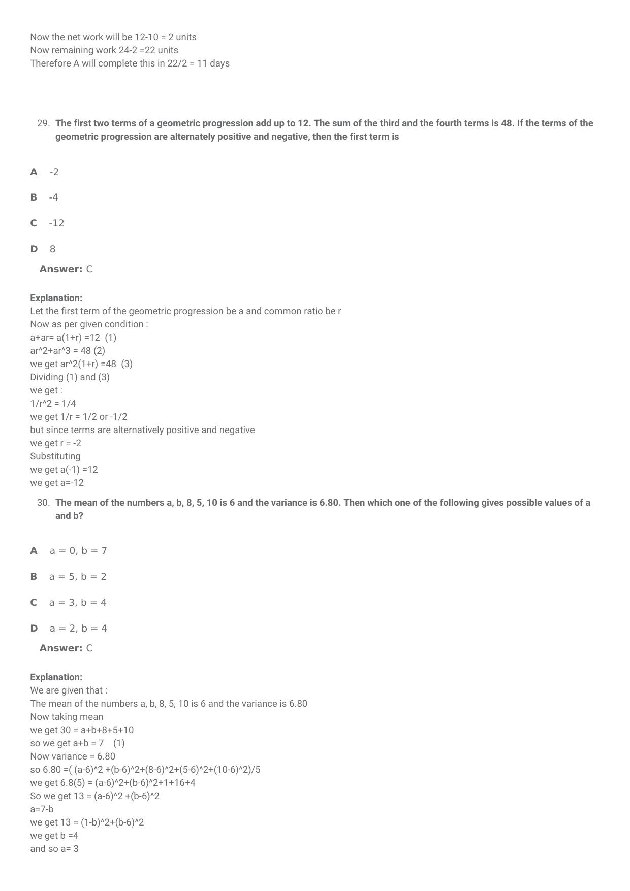 SNAP 2009 Question Paper with Solution - Page 13