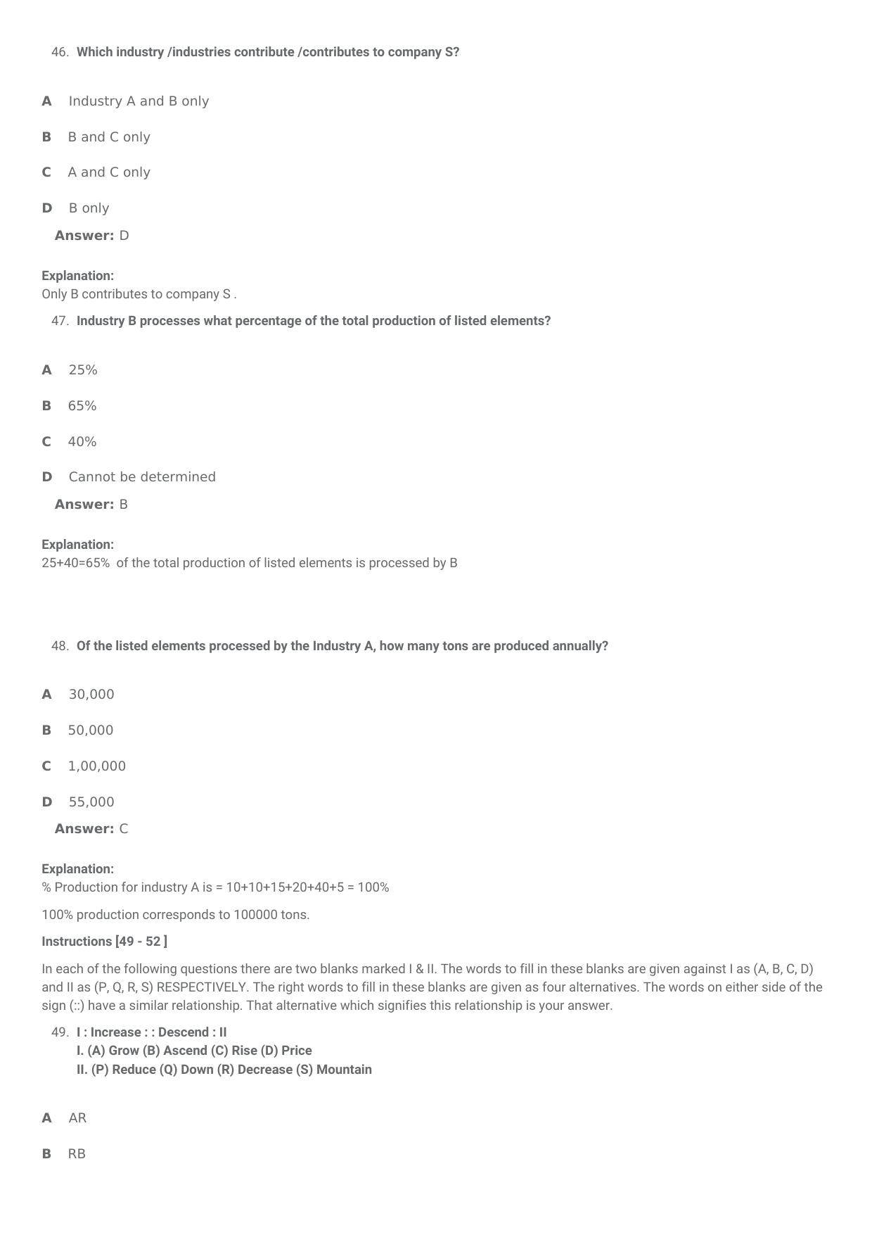 SNAP 2009 Question Paper with Solution - Page 21