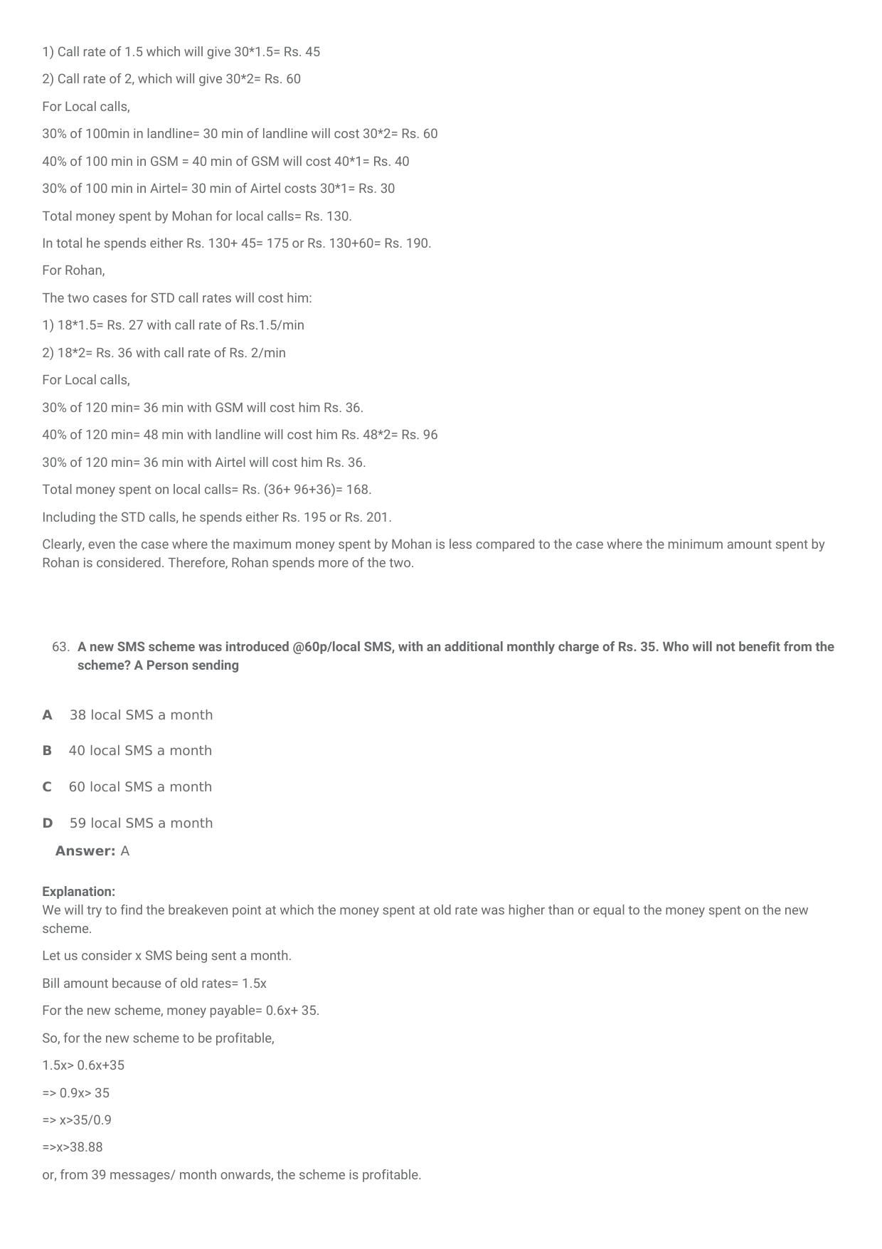 SNAP 2009 Question Paper with Solution - Page 28
