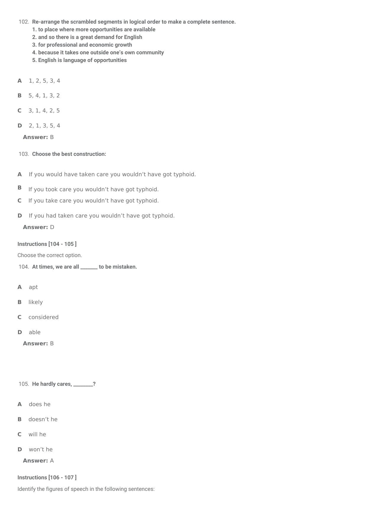 SNAP 2009 Question Paper with Solution - Page 40
