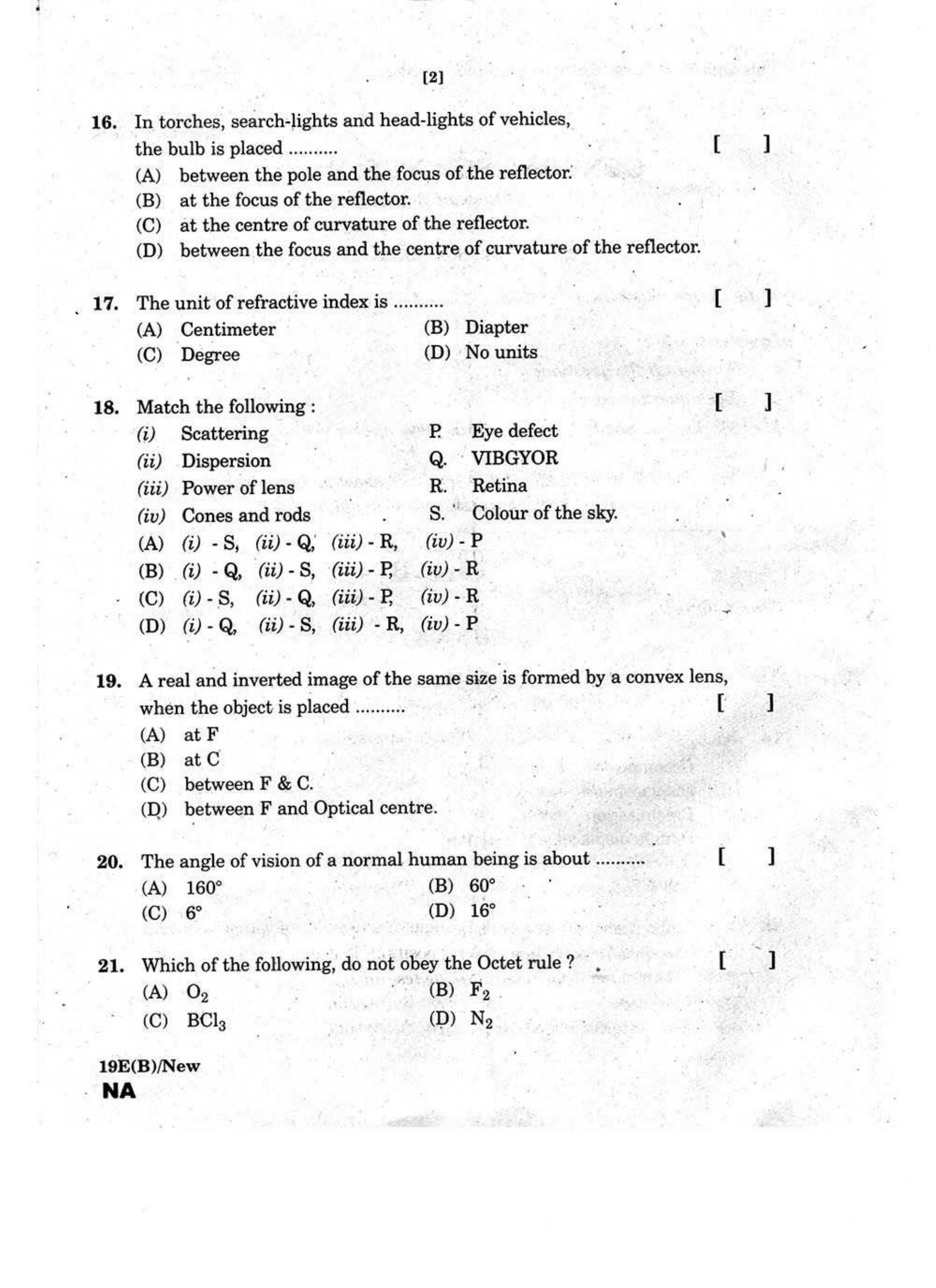 AP Class 10 Science (Paper I) 2017 Question Paper - Page 6