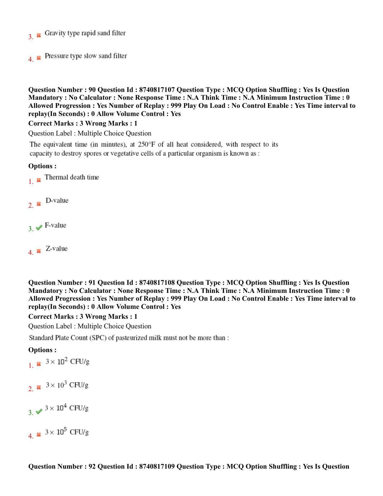 BHU RET Veterinary Public Health 2020 Question Paper - Page 48