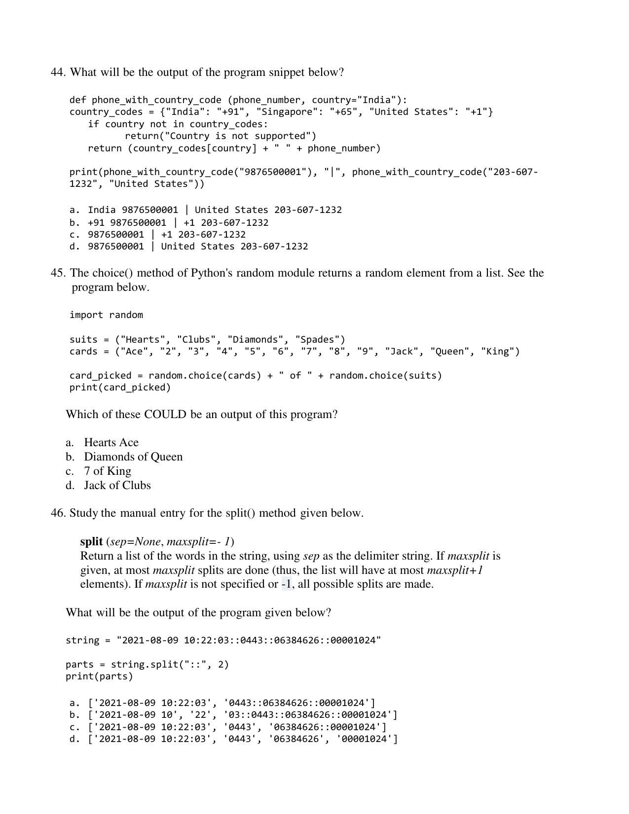CBSE Class 12 Computer Science Term 1 Practice Questions 2021-22 - Page 11