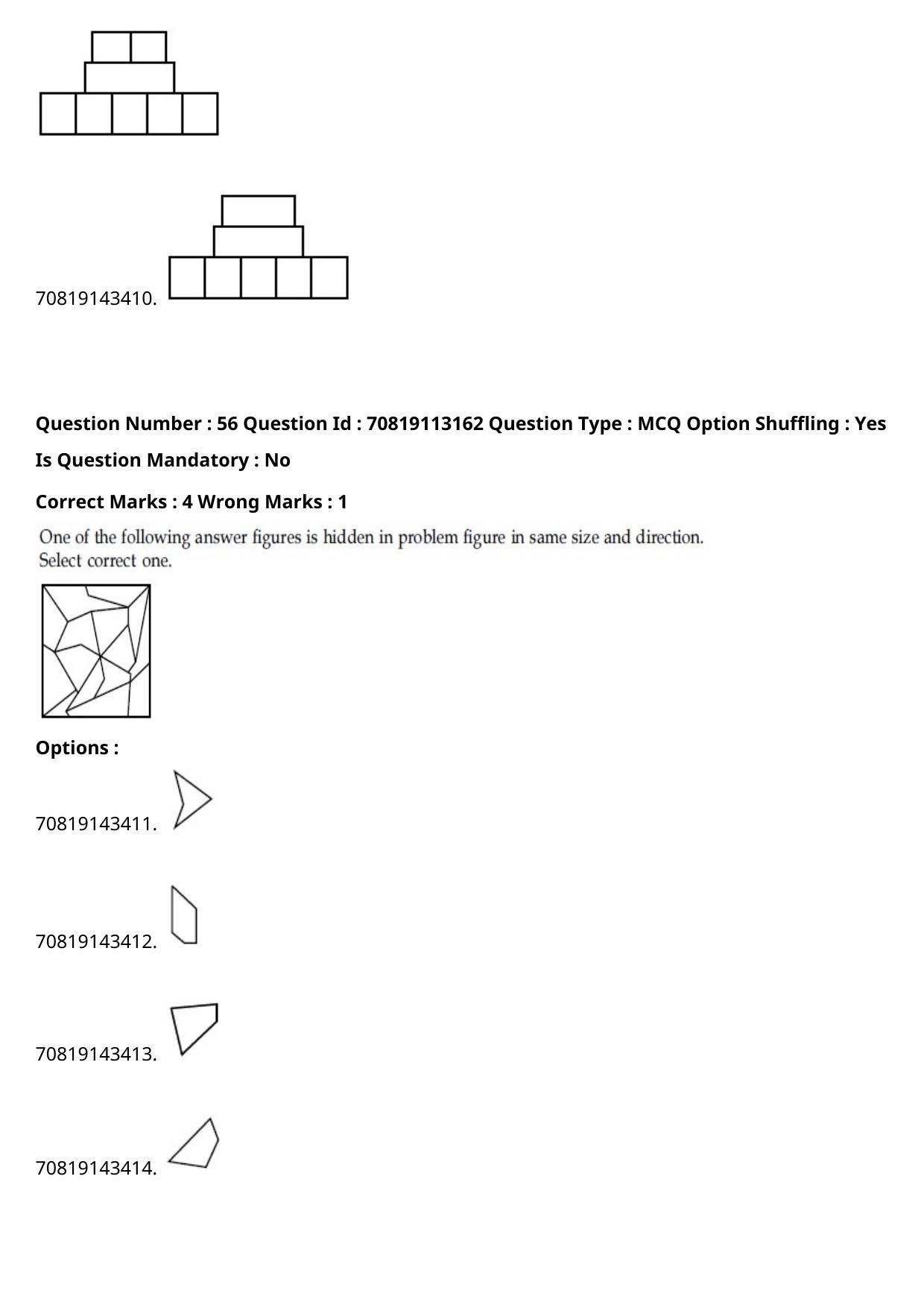 JEE Mains 2021: B Arch & B Planning Odiya (Shift 2) 23-02-2021 Question Paper - Page 65