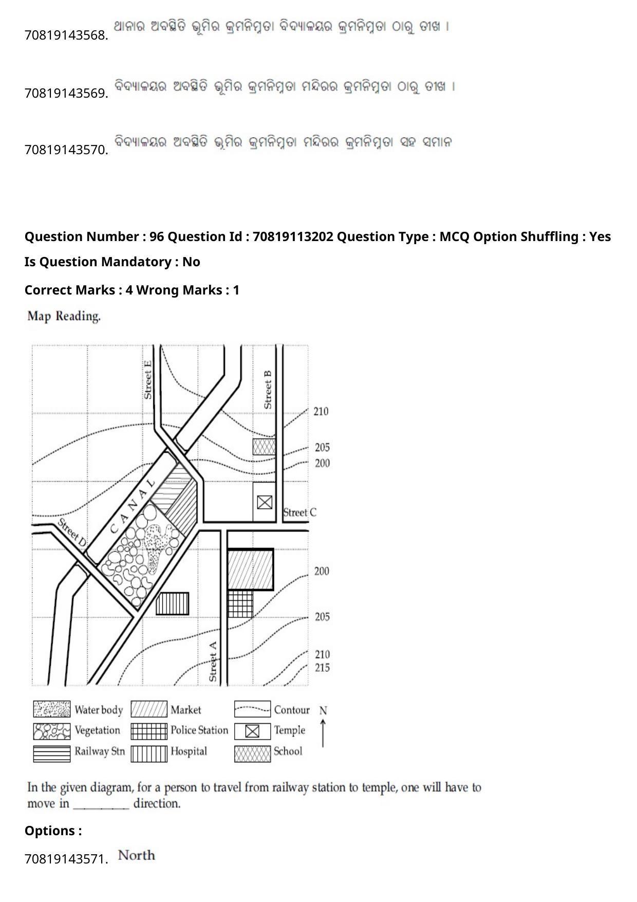 JEE Mains 2021: B Arch & B Planning Odiya (Shift 2) 23-02-2021 Question Paper - Page 128