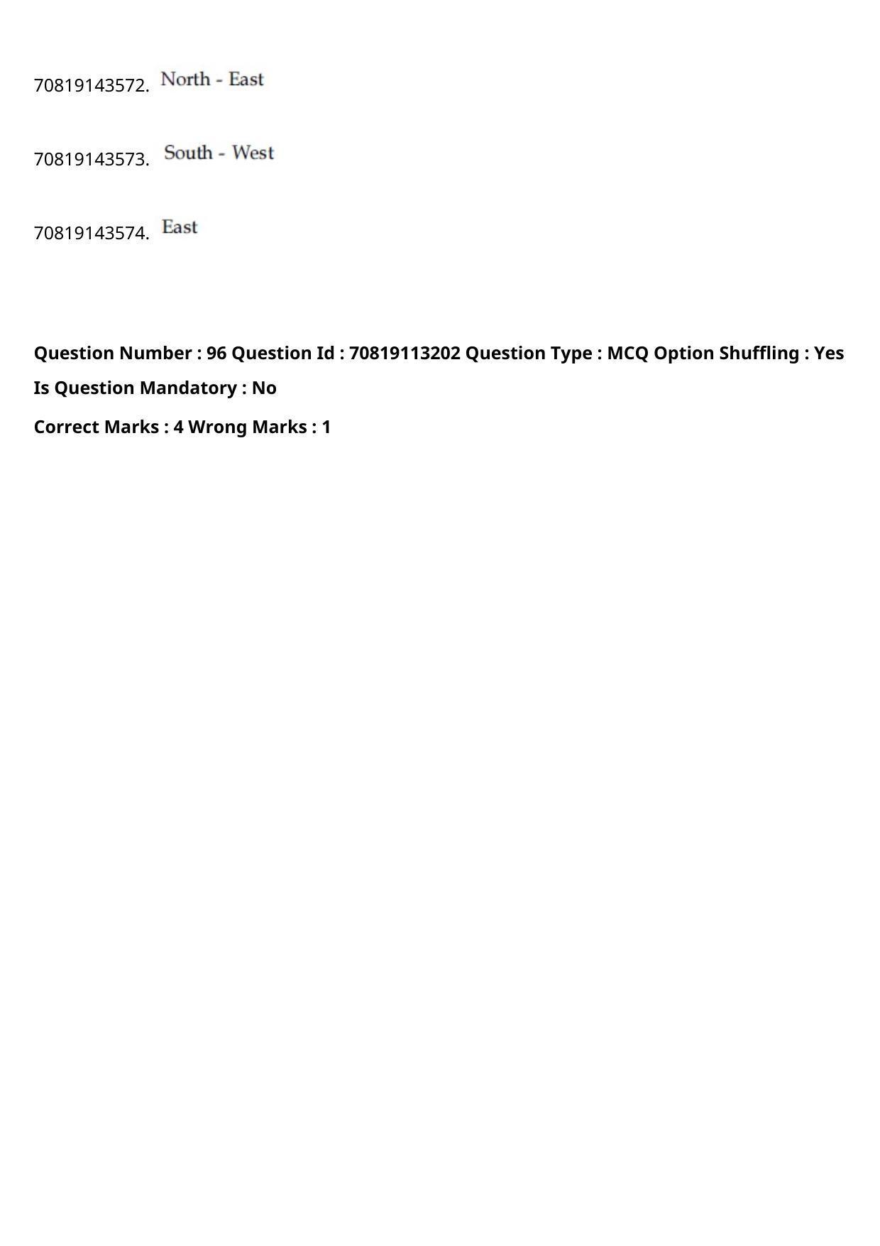JEE Mains 2021: B Arch & B Planning Odiya (Shift 2) 23-02-2021 Question Paper - Page 129