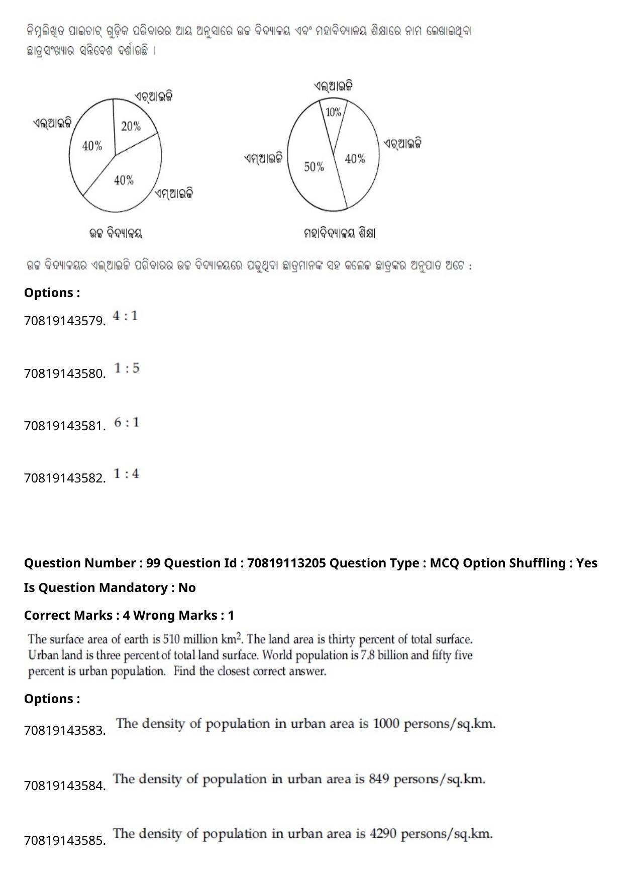 JEE Mains 2021: B Arch & B Planning Odiya (Shift 2) 23-02-2021 Question Paper - Page 134