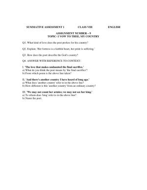 CBSE Worksheets for Class 8 English Assignment 33