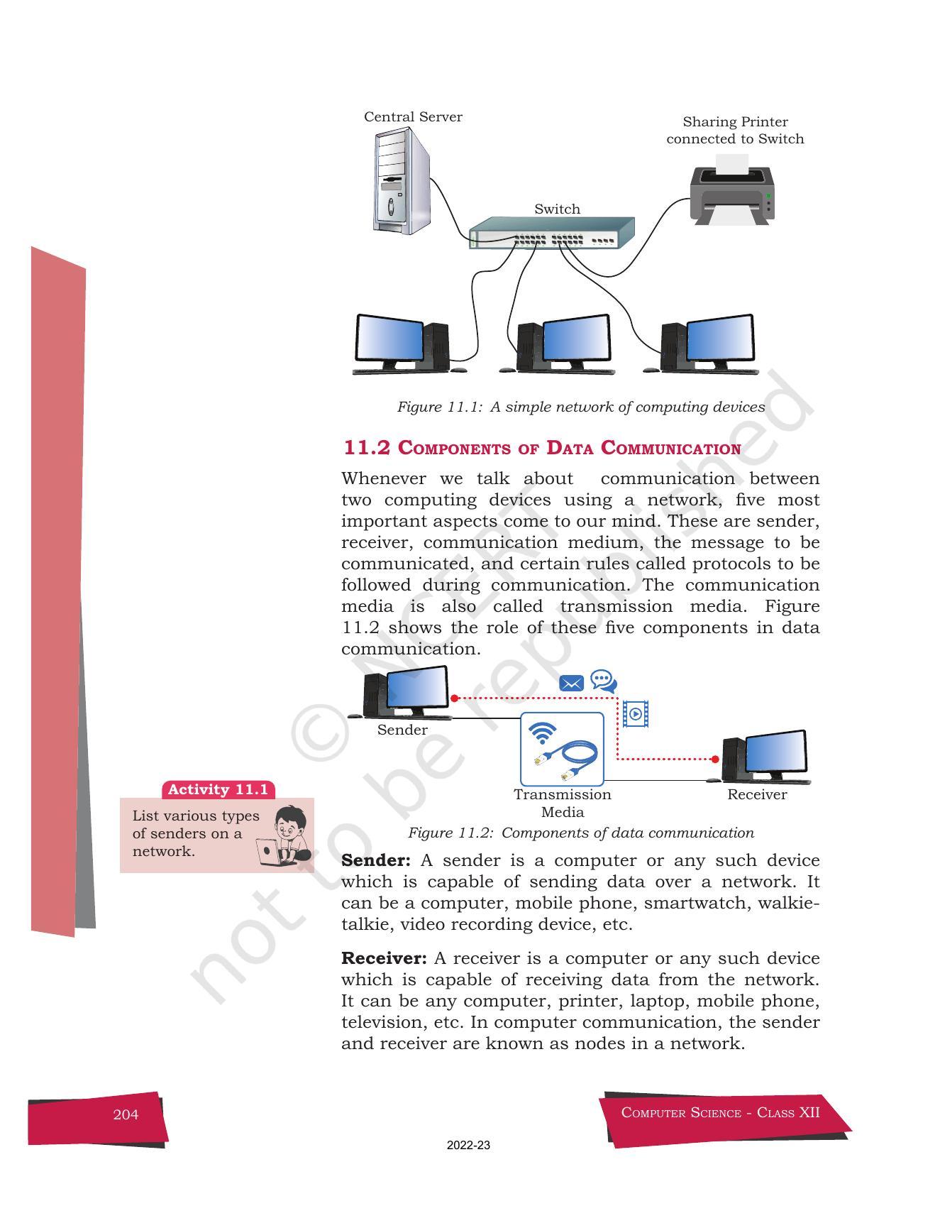 NCERT Book for Class 12 Computer Science Chapter 11 Data Communication - Page 2