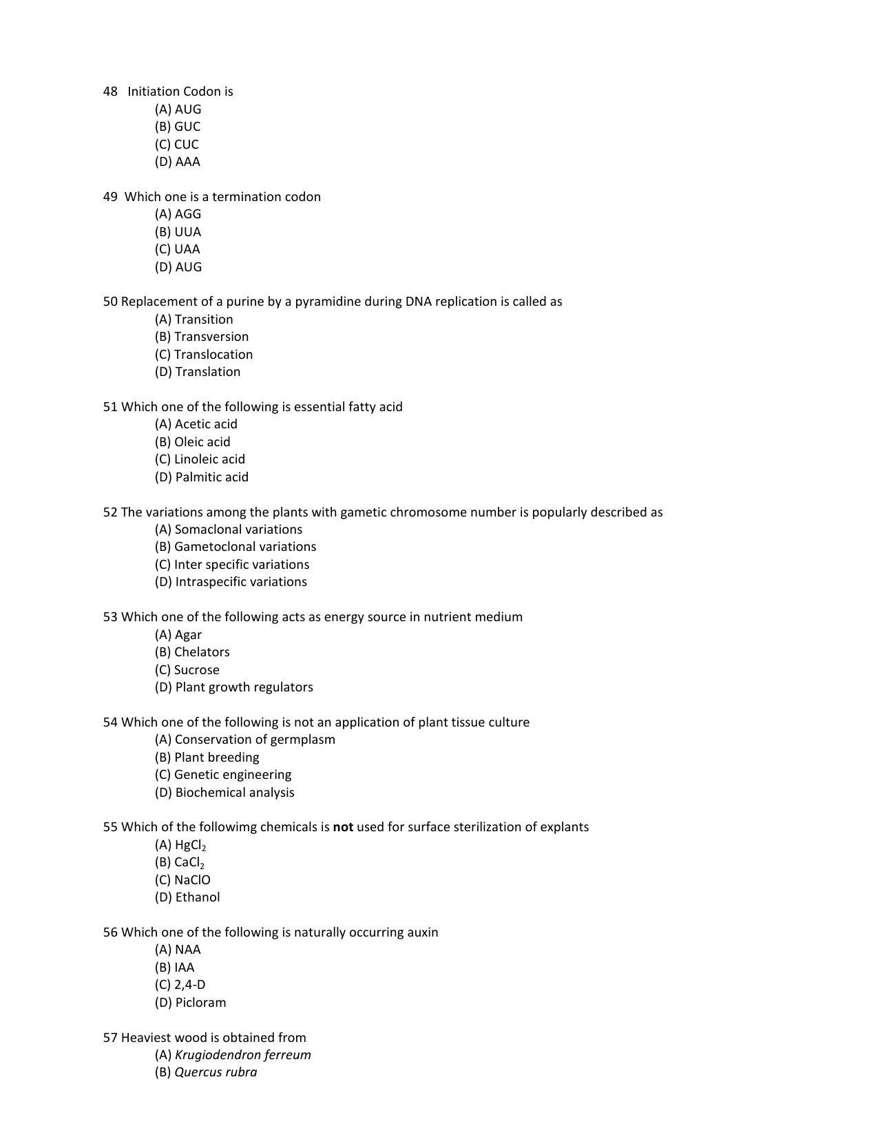 PU CET PG 2017 Question Paper - Page 15
