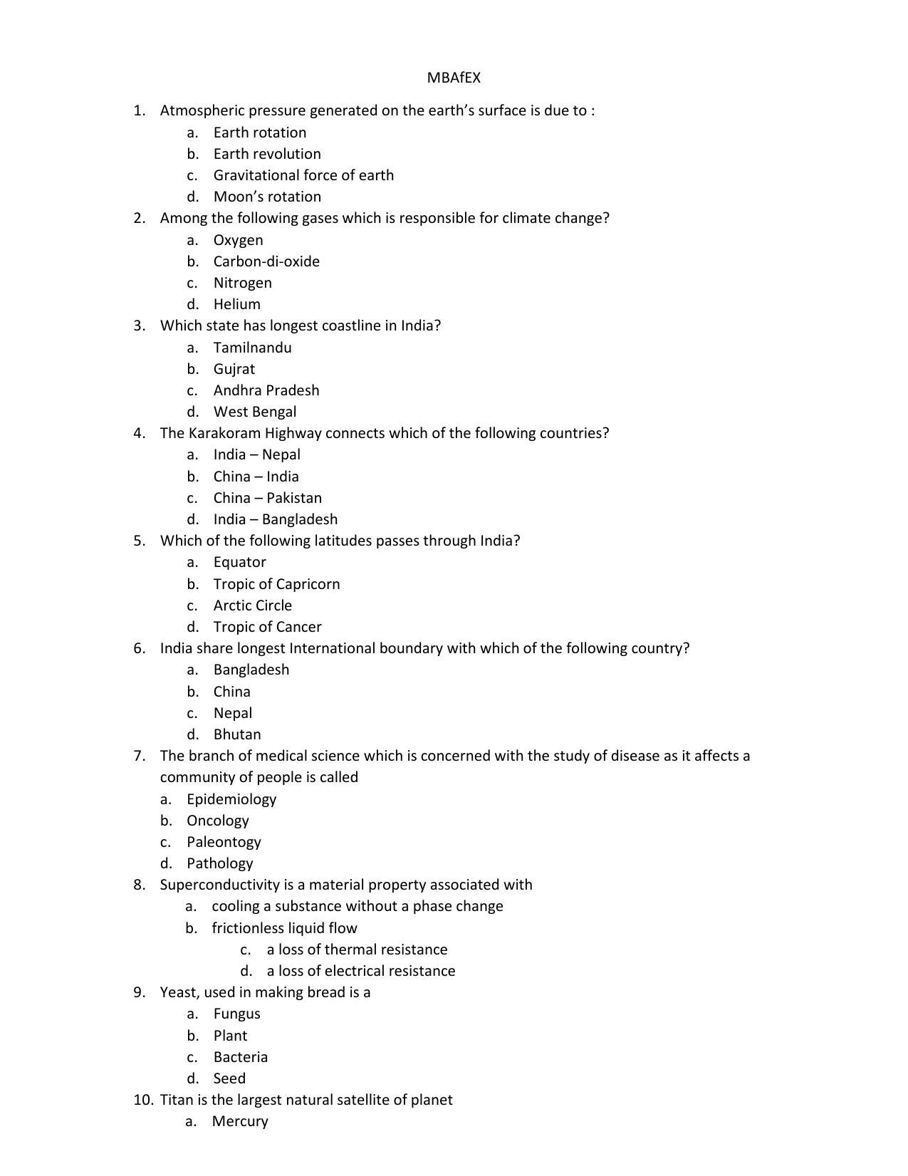 PU CET PG 2017 Question Paper - Page 18
