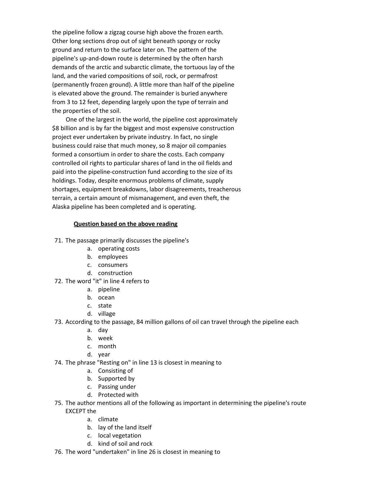 PU CET PG 2017 Question Paper - Page 28