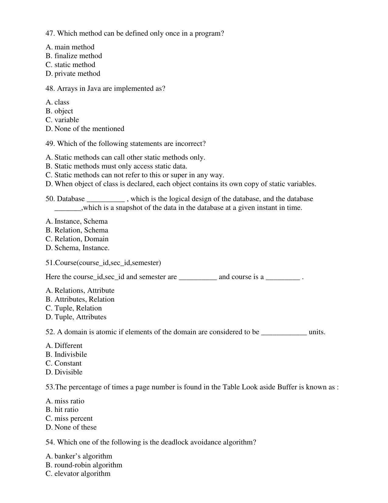 PU CET PG 2017 Question Paper - Page 62