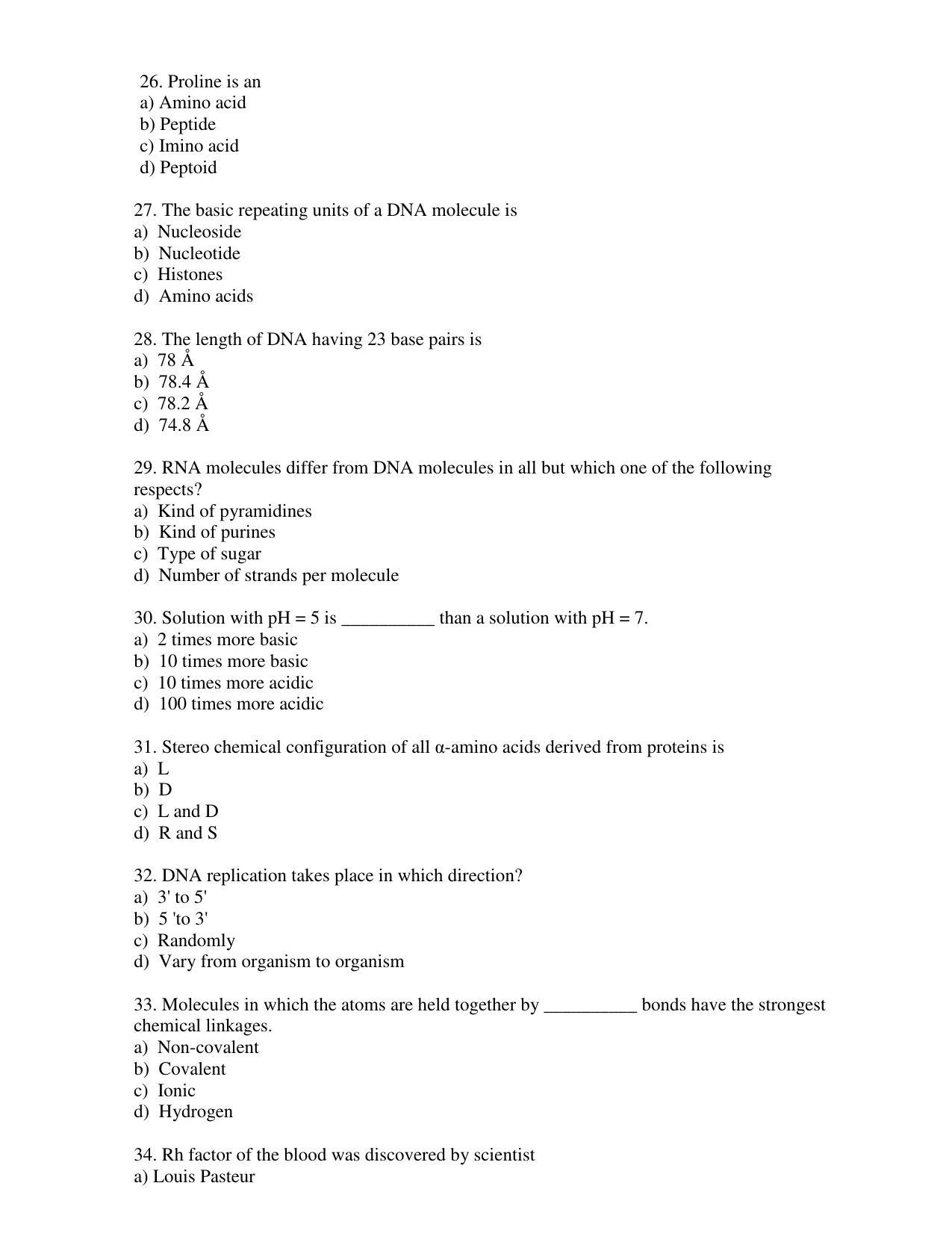 PU CET PG 2017 Question Paper - Page 76