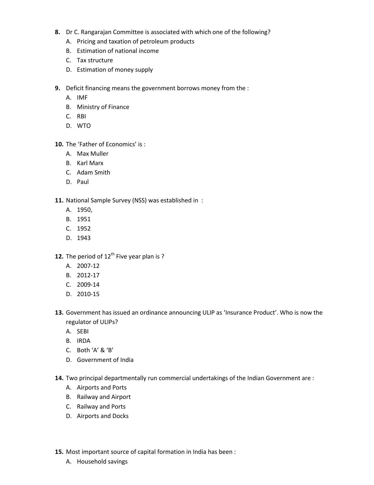 PU CET PG 2017 Question Paper - Page 105