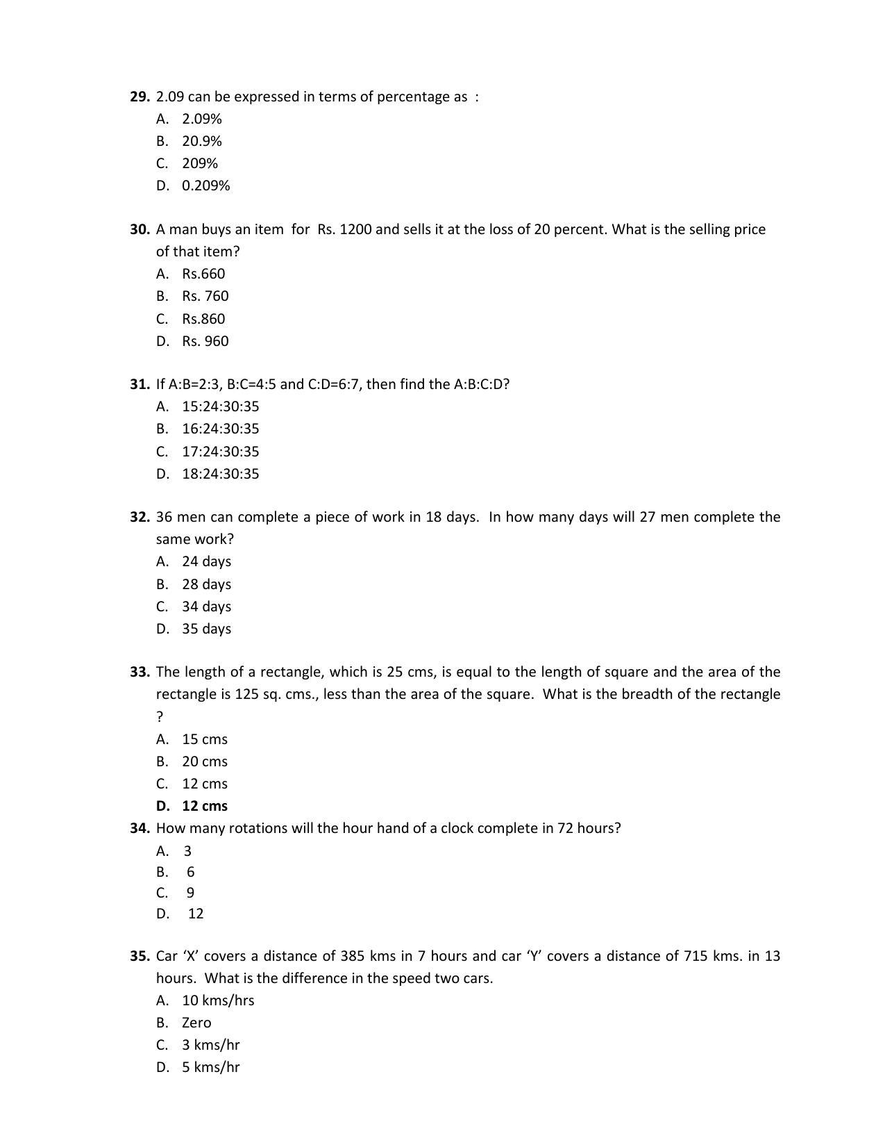 PU CET PG 2017 Question Paper - Page 108