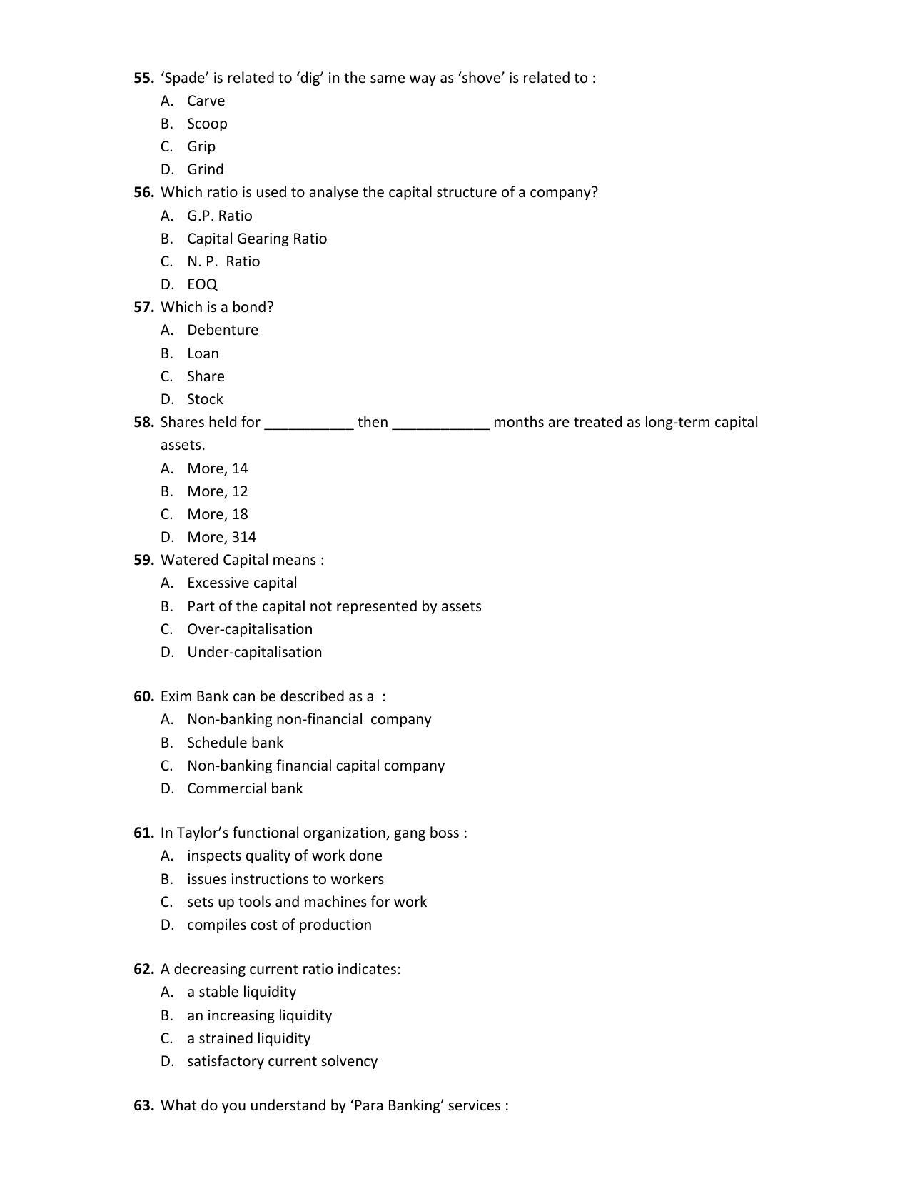 PU CET PG 2017 Question Paper - Page 112