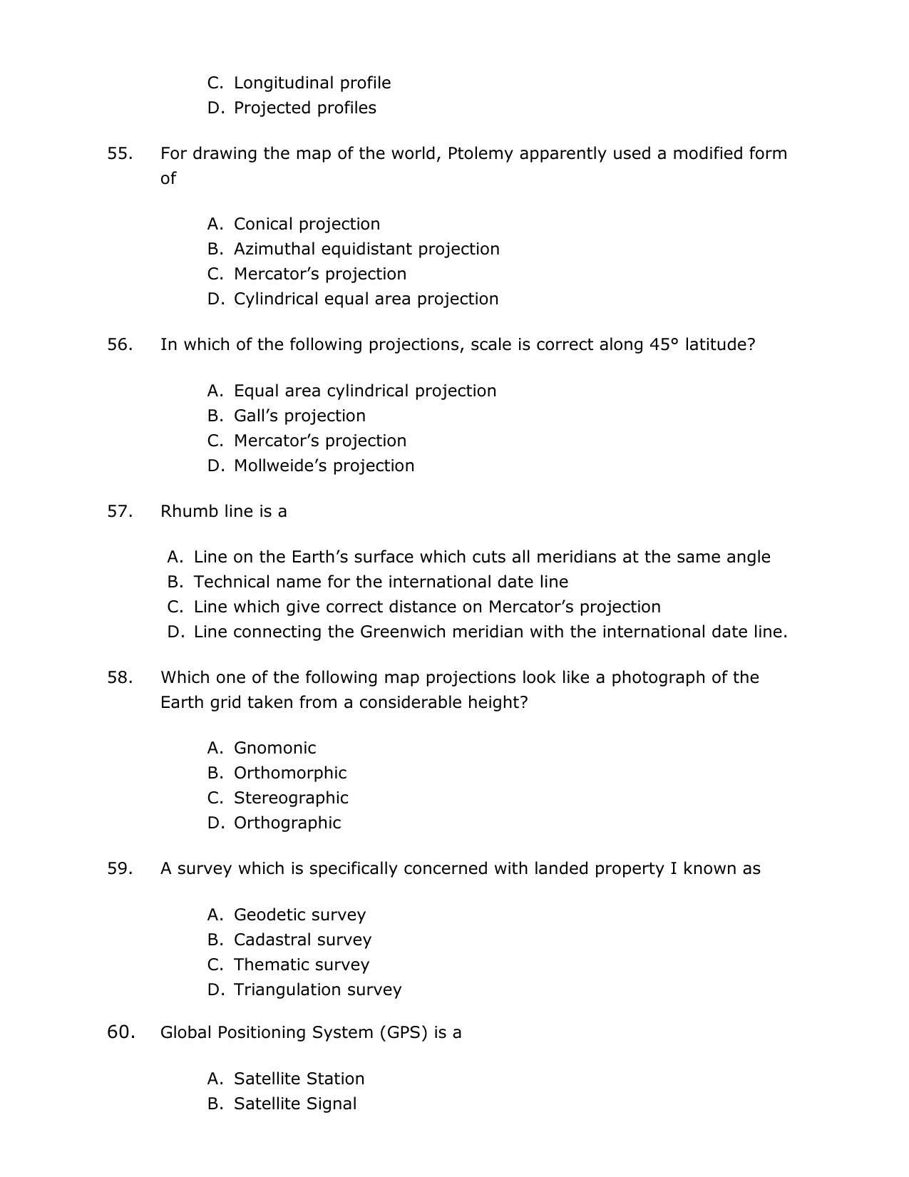 PU CET PG 2017 Question Paper - Page 124