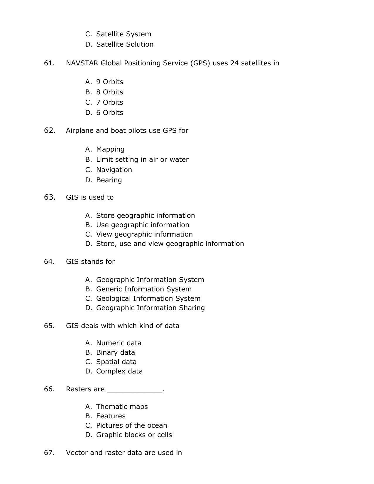PU CET PG 2017 Question Paper - Page 125