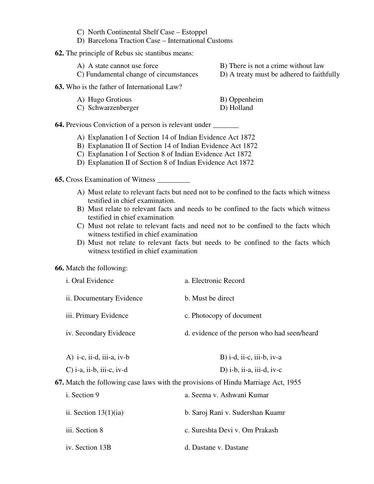 PU CET PG 2017 Question Paper - Page 145