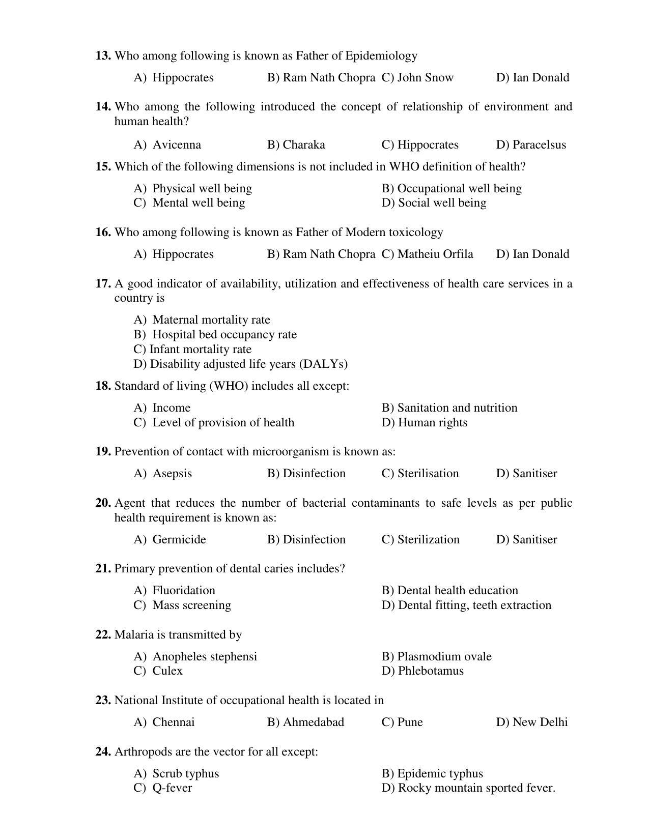 PU CET PG 2017 Question Paper - Page 151