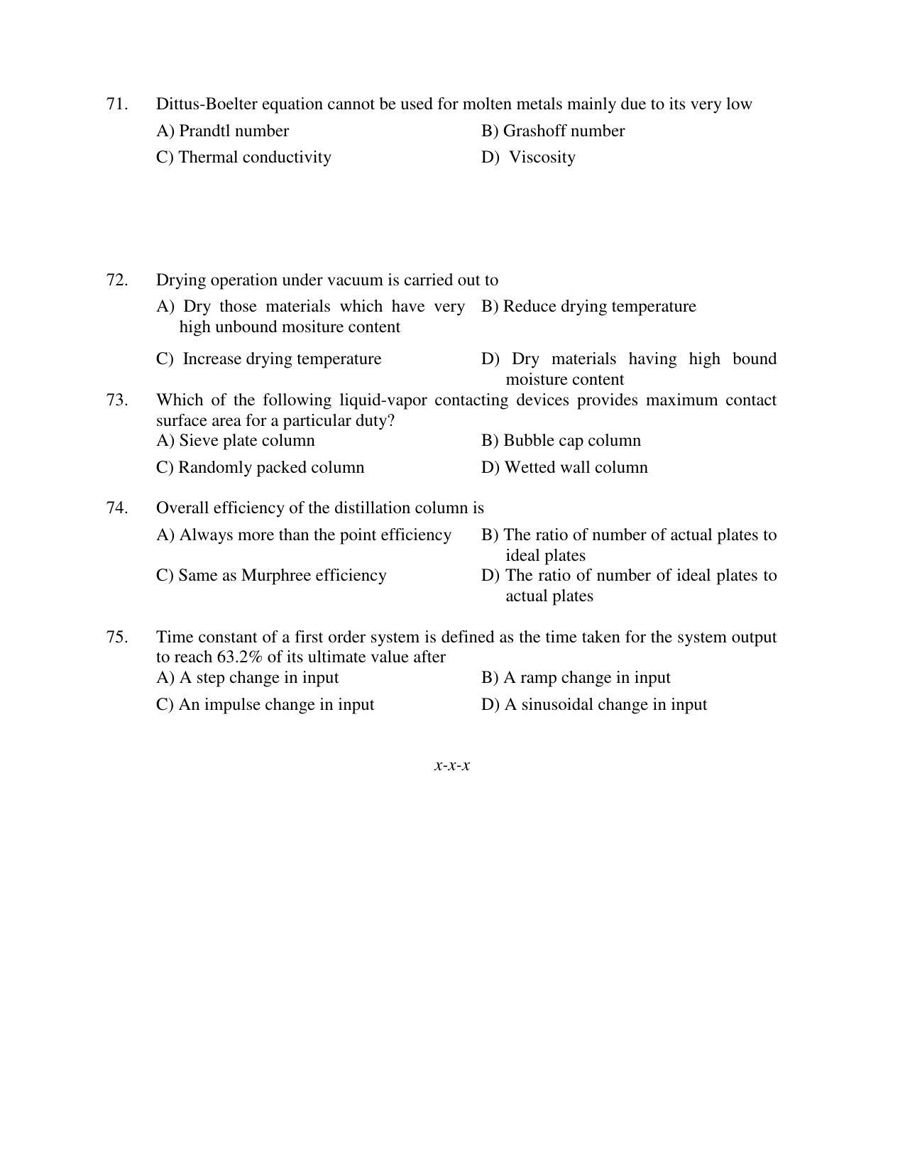 PU CET PG 2017 Question Paper - Page 164