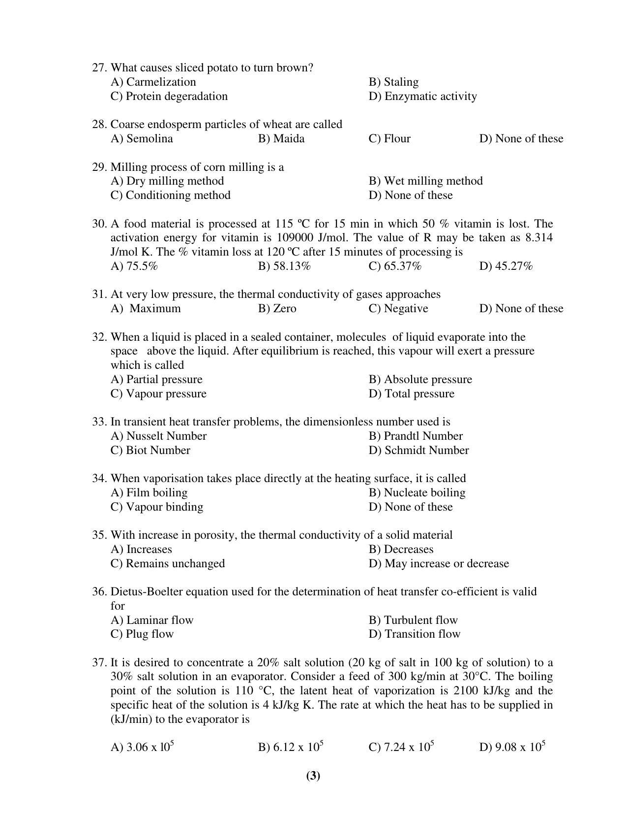 PU CET PG 2017 Question Paper - Page 167
