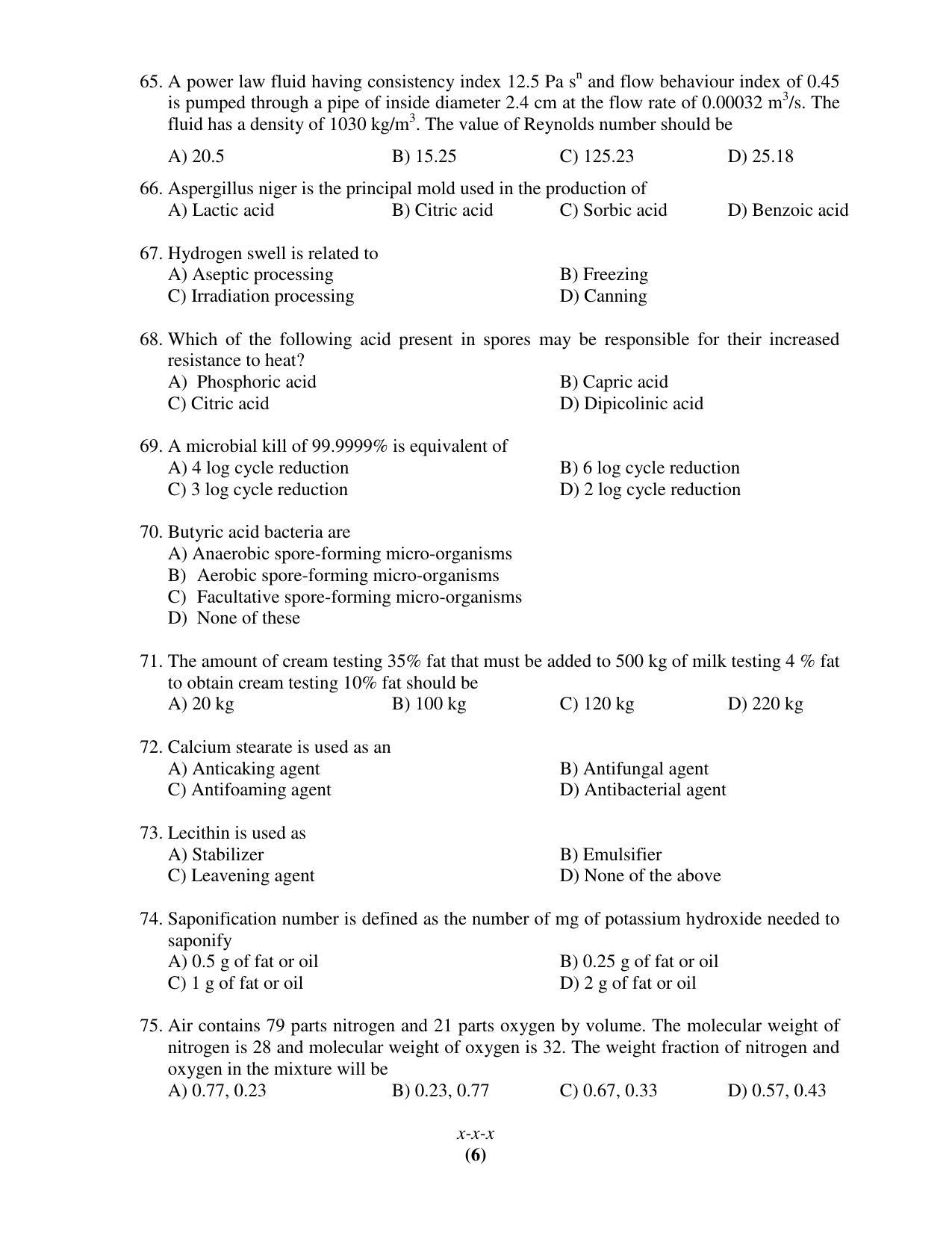 PU CET PG 2017 Question Paper - Page 170