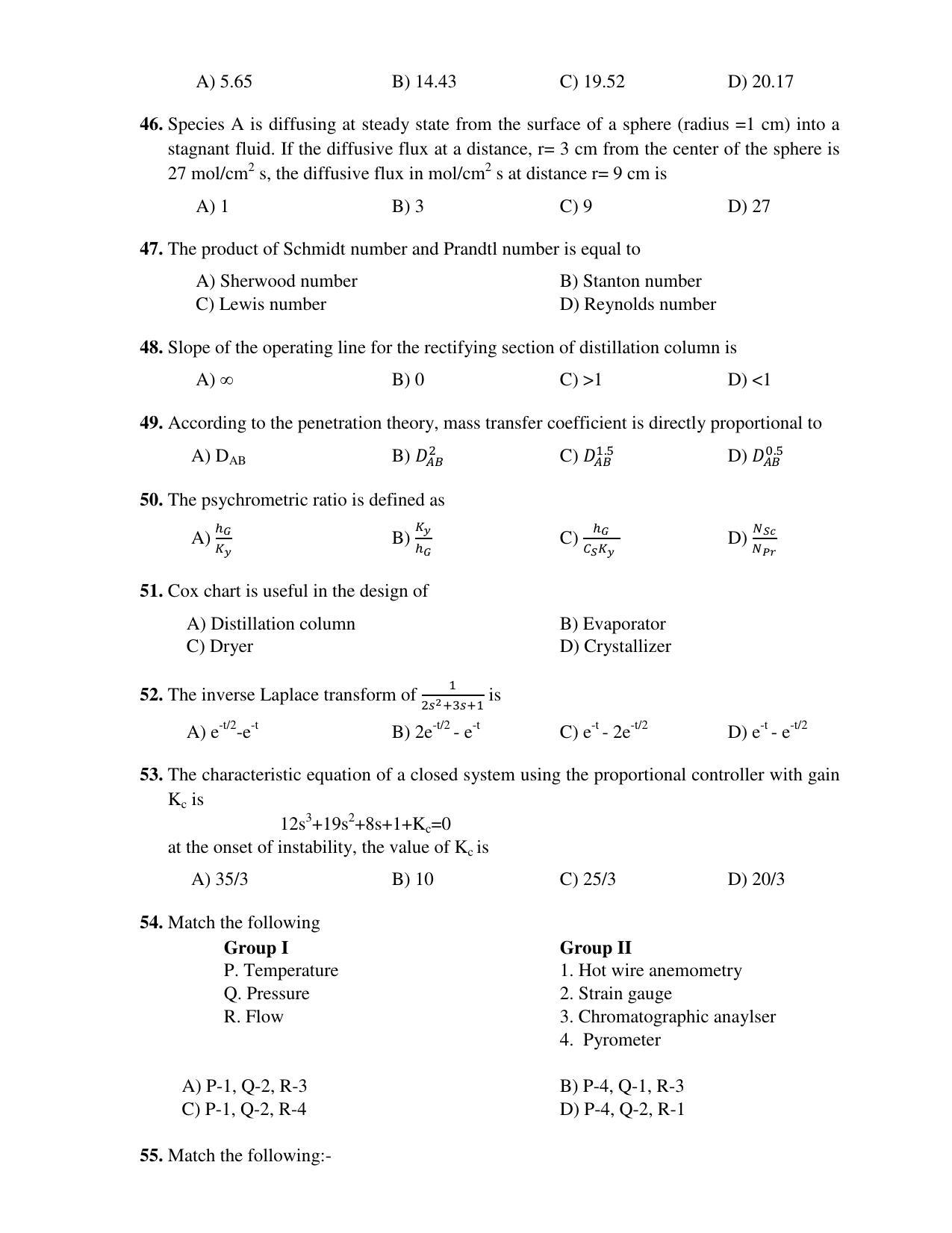 PU CET PG 2017 Question Paper - Page 176