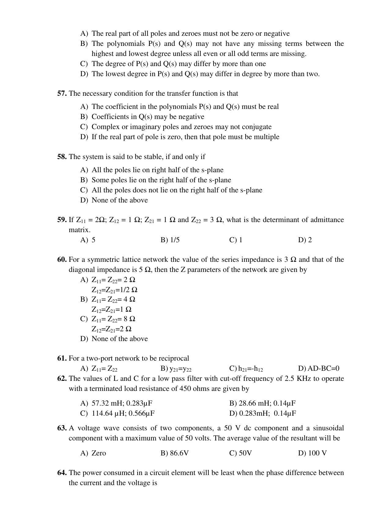 PU CET PG 2017 Question Paper - Page 187