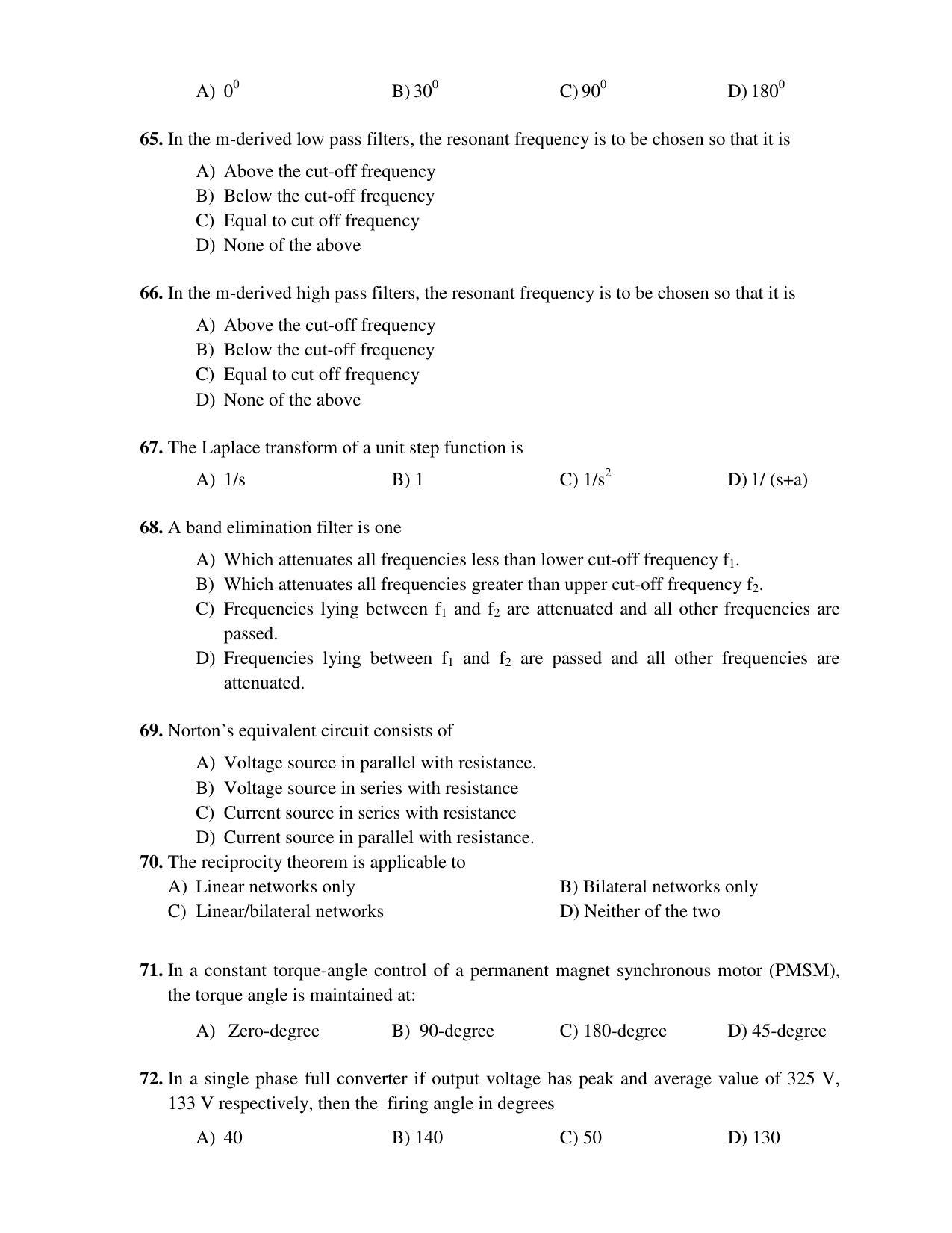 PU CET PG 2017 Question Paper - Page 188