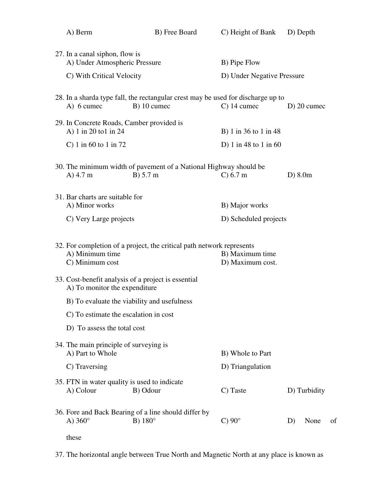 PU CET PG 2017 Question Paper - Page 202