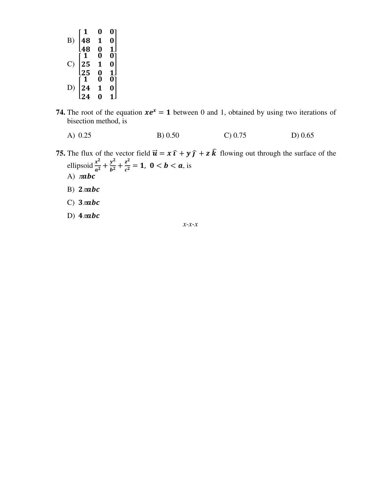 PU CET PG 2017 Question Paper - Page 214