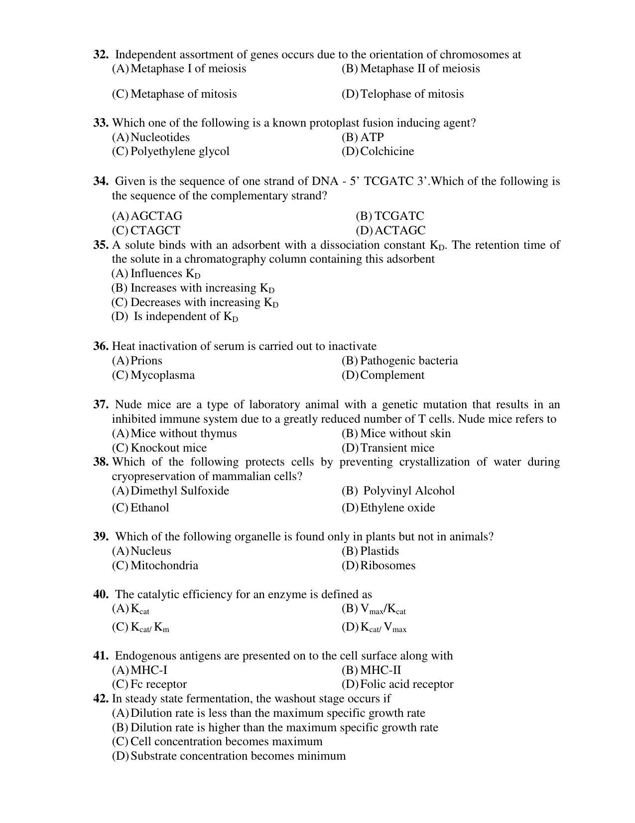 PU CET PG 2017 Question Paper - Page 218